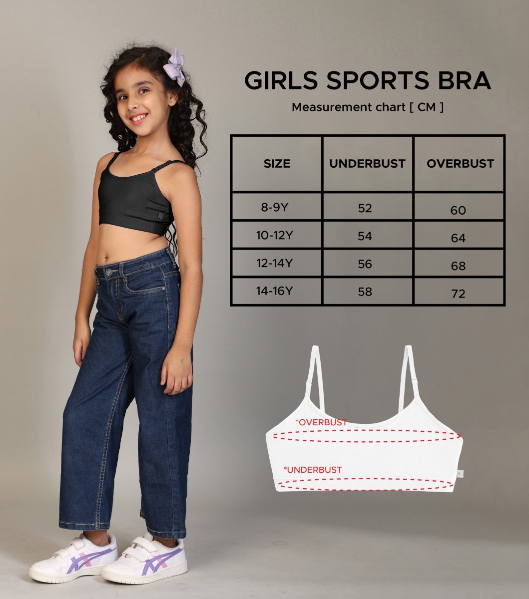 Girls Pre-Teen Beginner Bra | Pack of 1 - KYDA ONLINE STORE