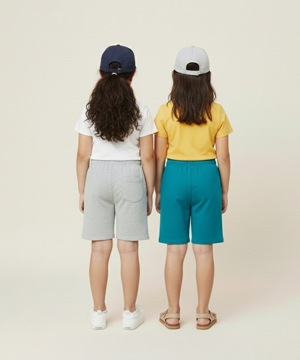 Girls Summer Printed Shorts – Pack of 2 - KYDA ONLINE STORE