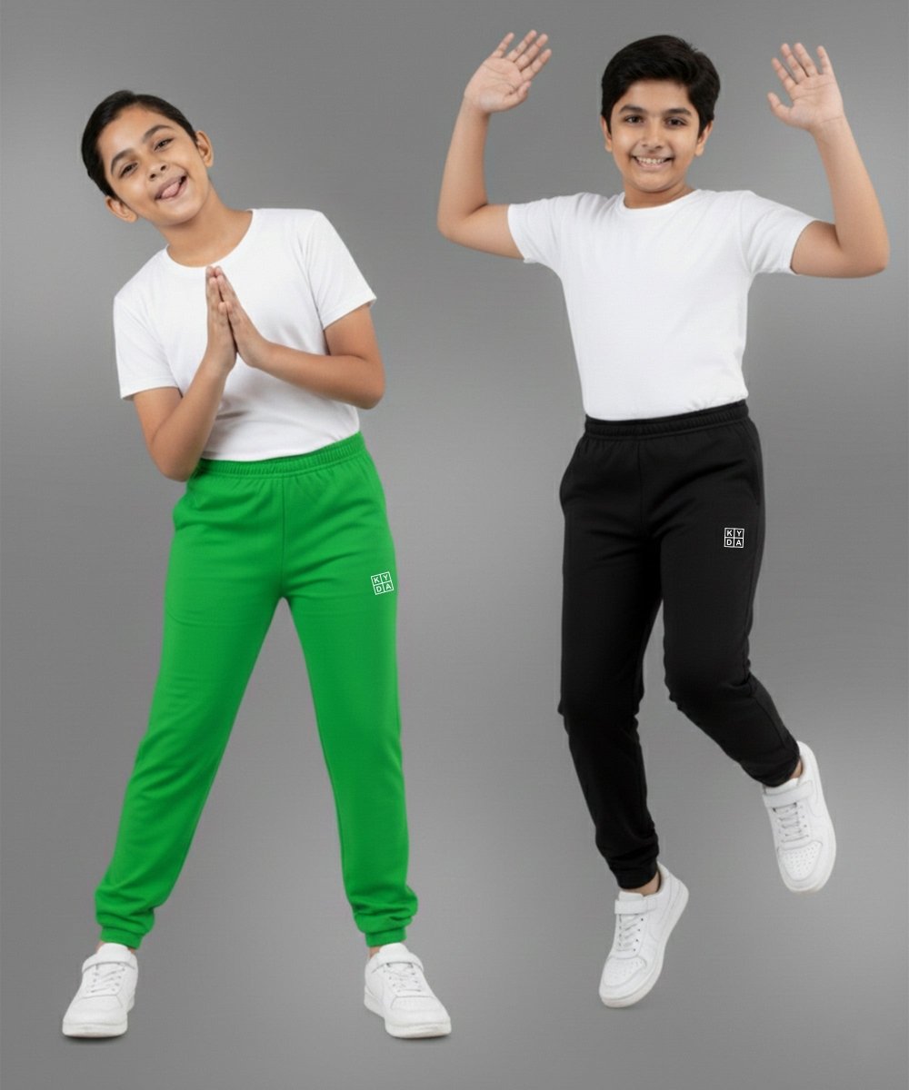 Unisex Basic Joggers | Green,Black - KYDA ONLINE STORE