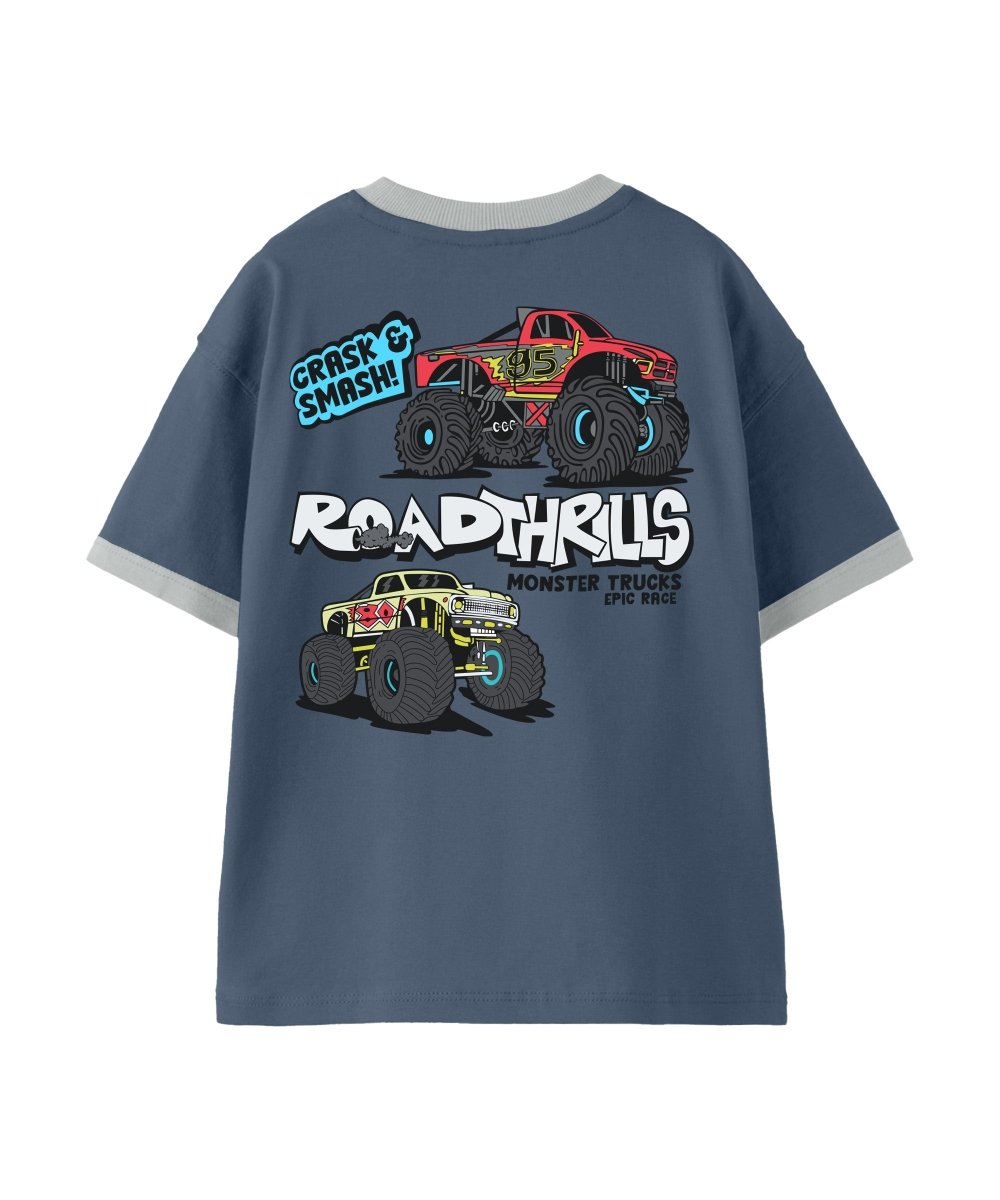 Boys Monster Truck Print Co-ord Set - KYDA ONLINE STORE