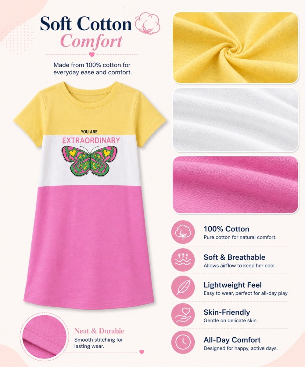 Long Top| Colour Block Theme - KYDA ONLINE STORE