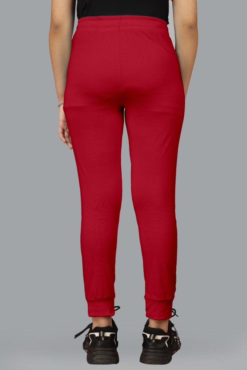 Girls Printed Track Pants with Pocket & Bow | Pack of 2 - KYDA ONLINE STORE