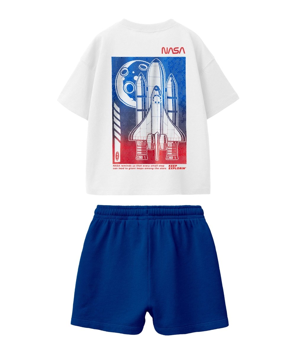 Boys NASA Print Oversized Co-ord Set - KYDA ONLINE STORE