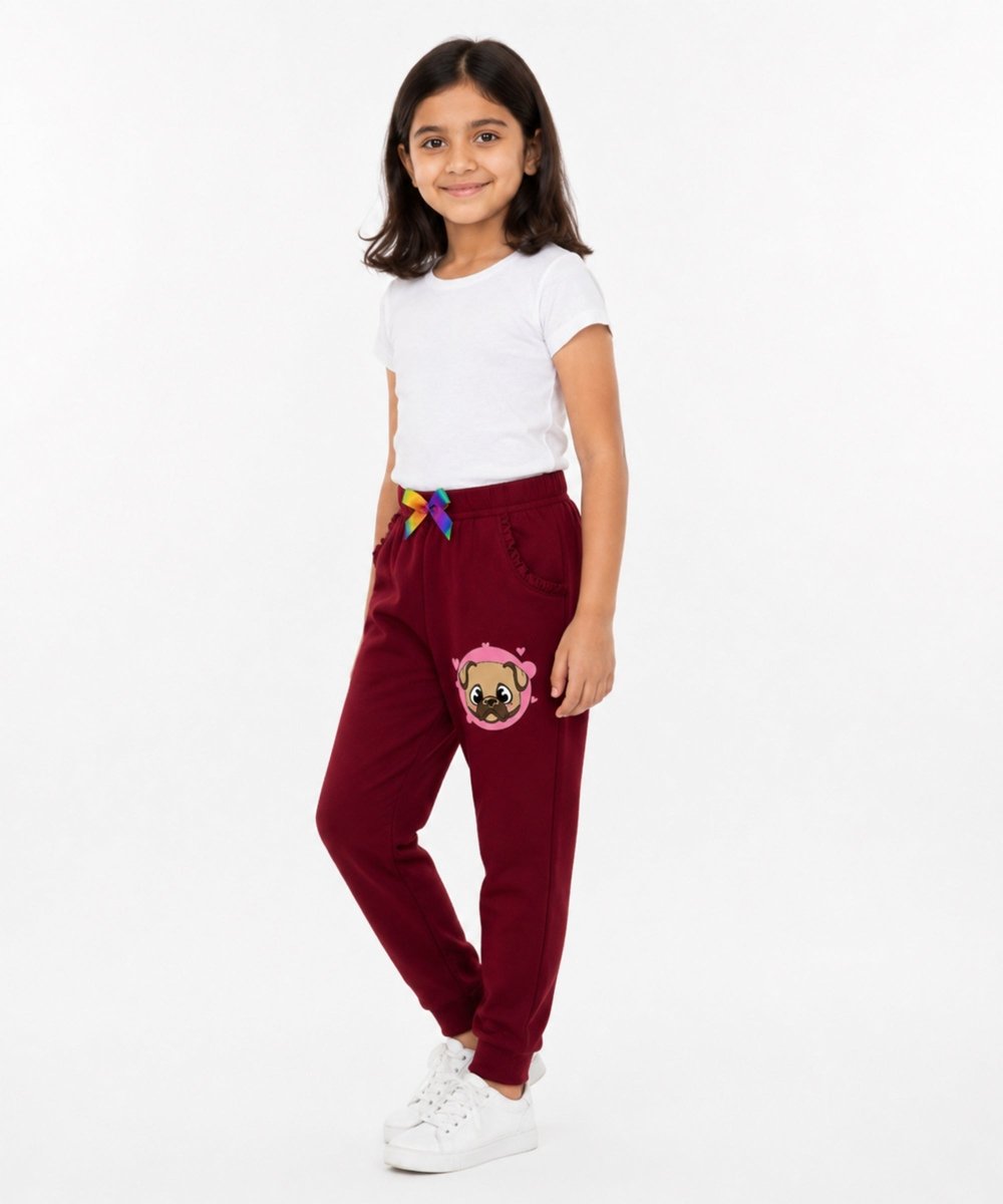 Girls Frill Pocket Joggers – Pack of 2 - KYDA ONLINE STORE