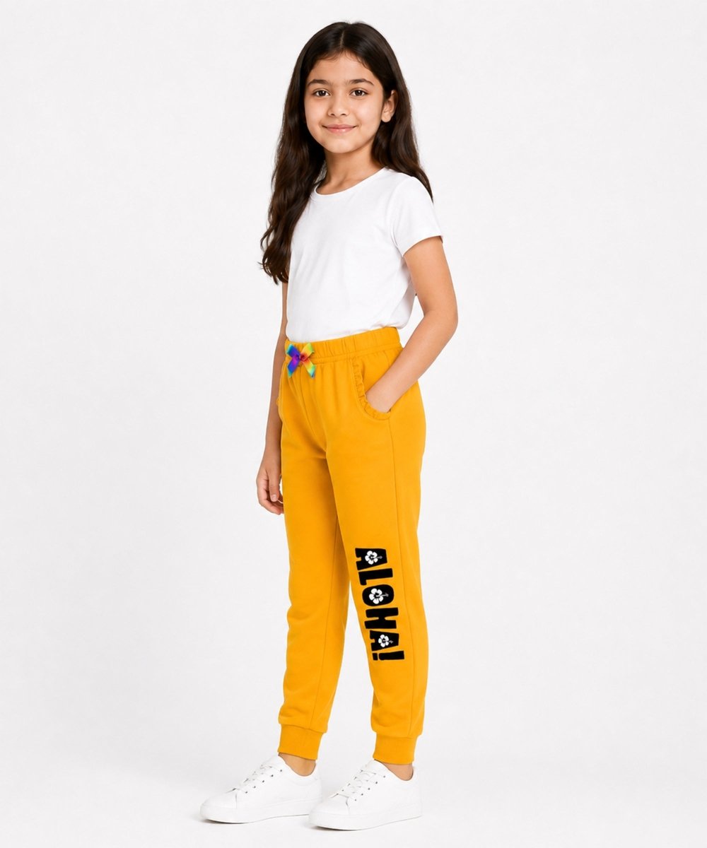 Girls Frill Pocket Joggers – Pack of 2 - KYDA ONLINE STORE