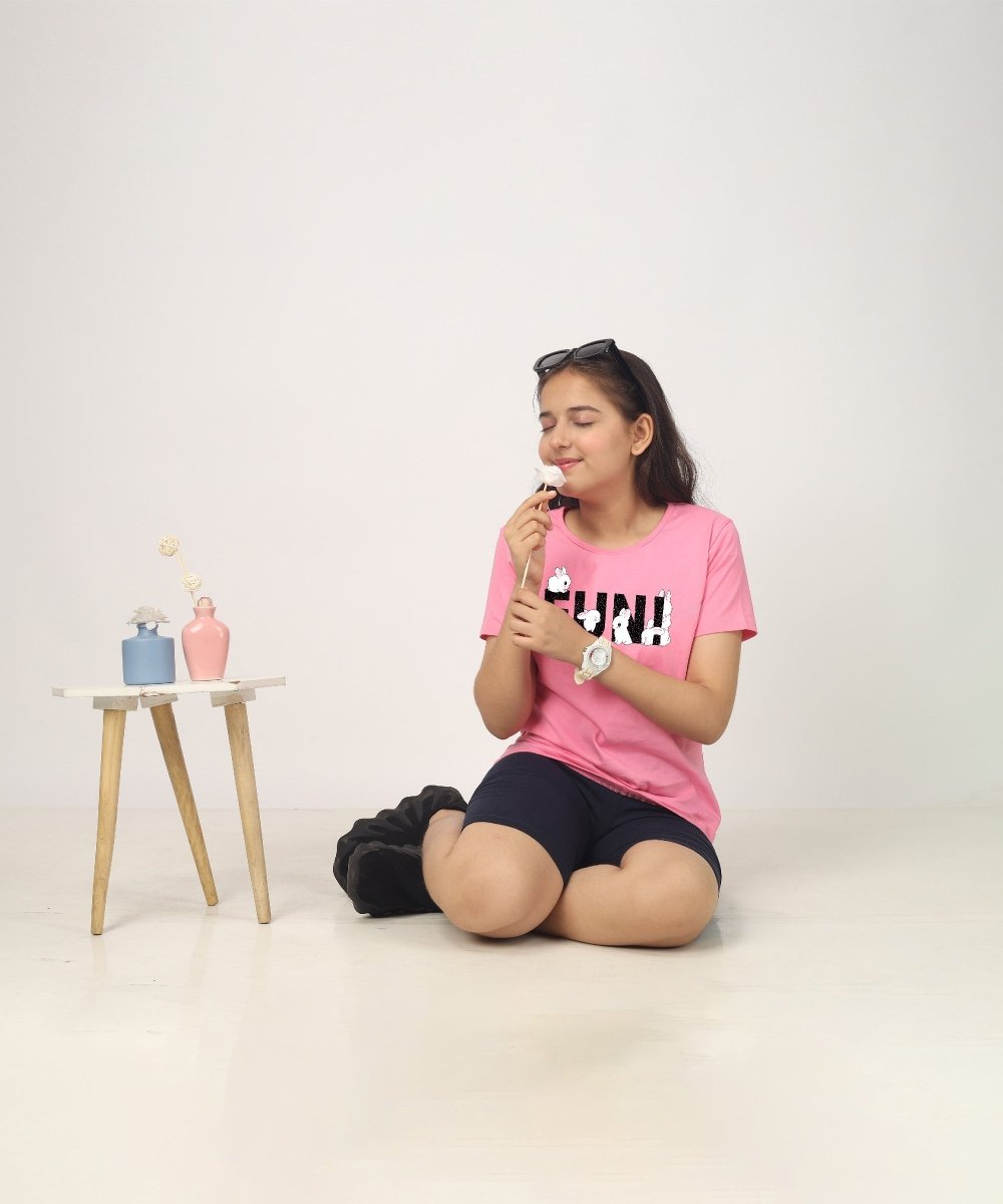 Girls Printed T-Shirts - Pack of 3 | Regular Fit - KYDA ONLINE STORE