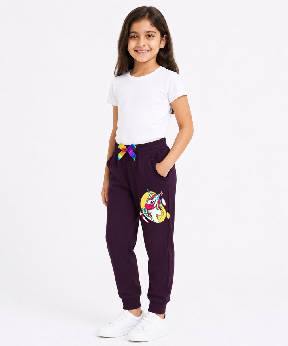 Girls Frill Pocket Joggers – Pack of 2 - KYDA ONLINE STORE