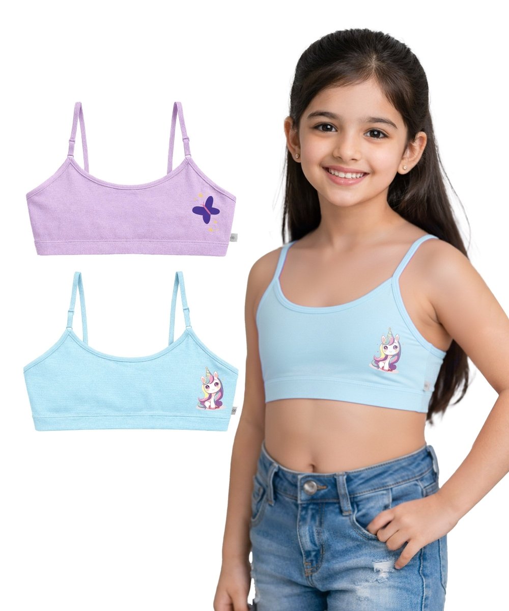 Girls Pre-Teen Begginers Bra | Pack of 2 - KYDA ONLINE STORE