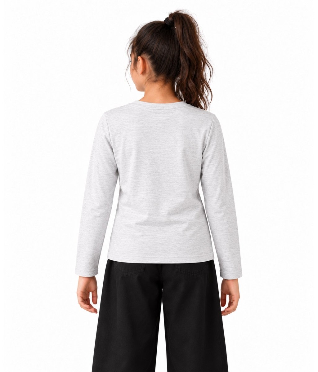Girls Premium Cotton Full Sleeve Printed T-Shirt | P1 - KYDA ONLINE STORE