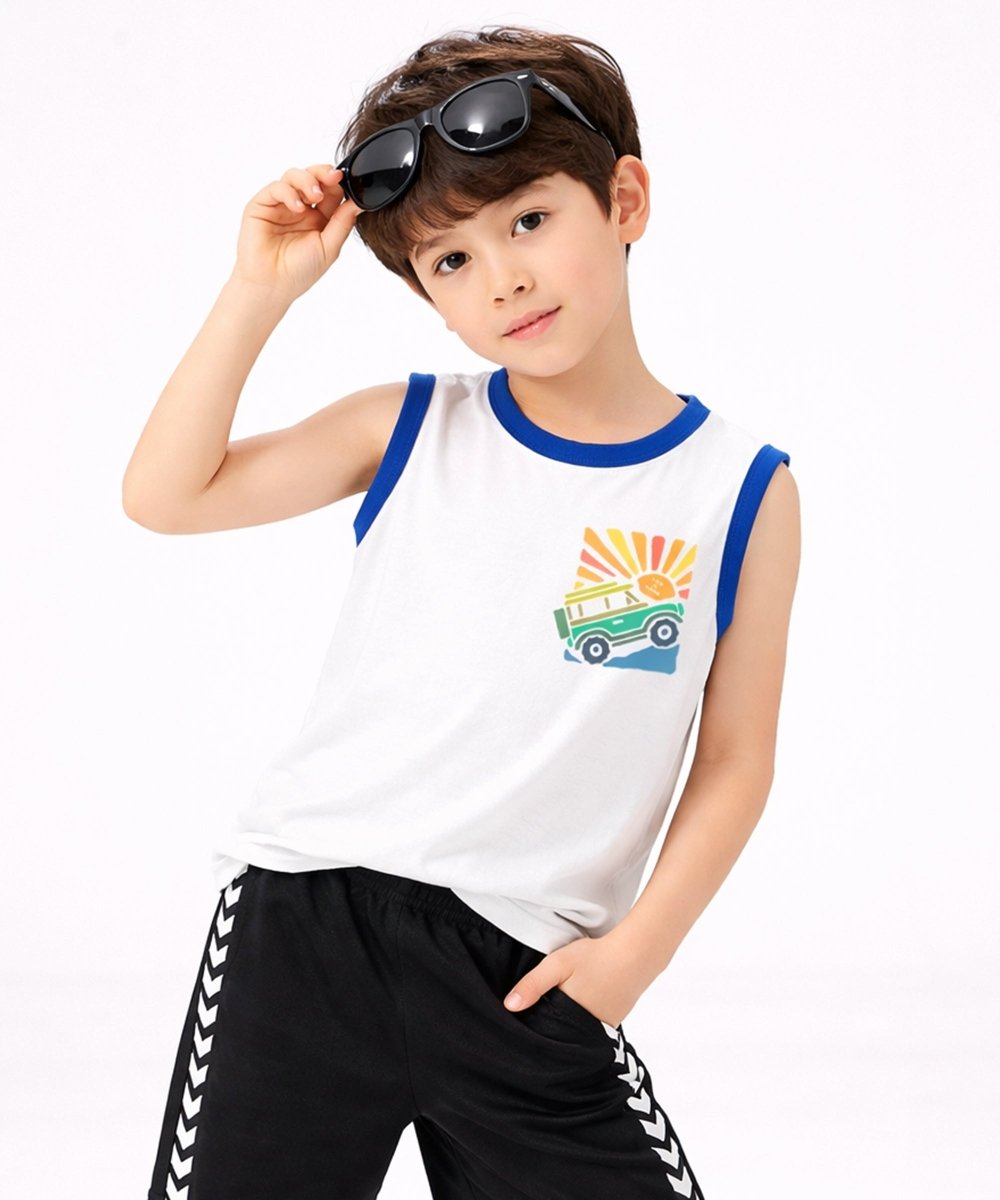 Boys Summer Vest | Pack of 5 - KYDA ONLINE STORE