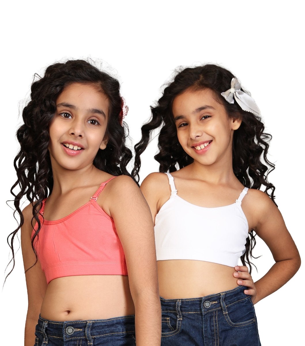 Girls Pre-Teen Beginner Bra | Pack of 2 - KYDA ONLINE STORE