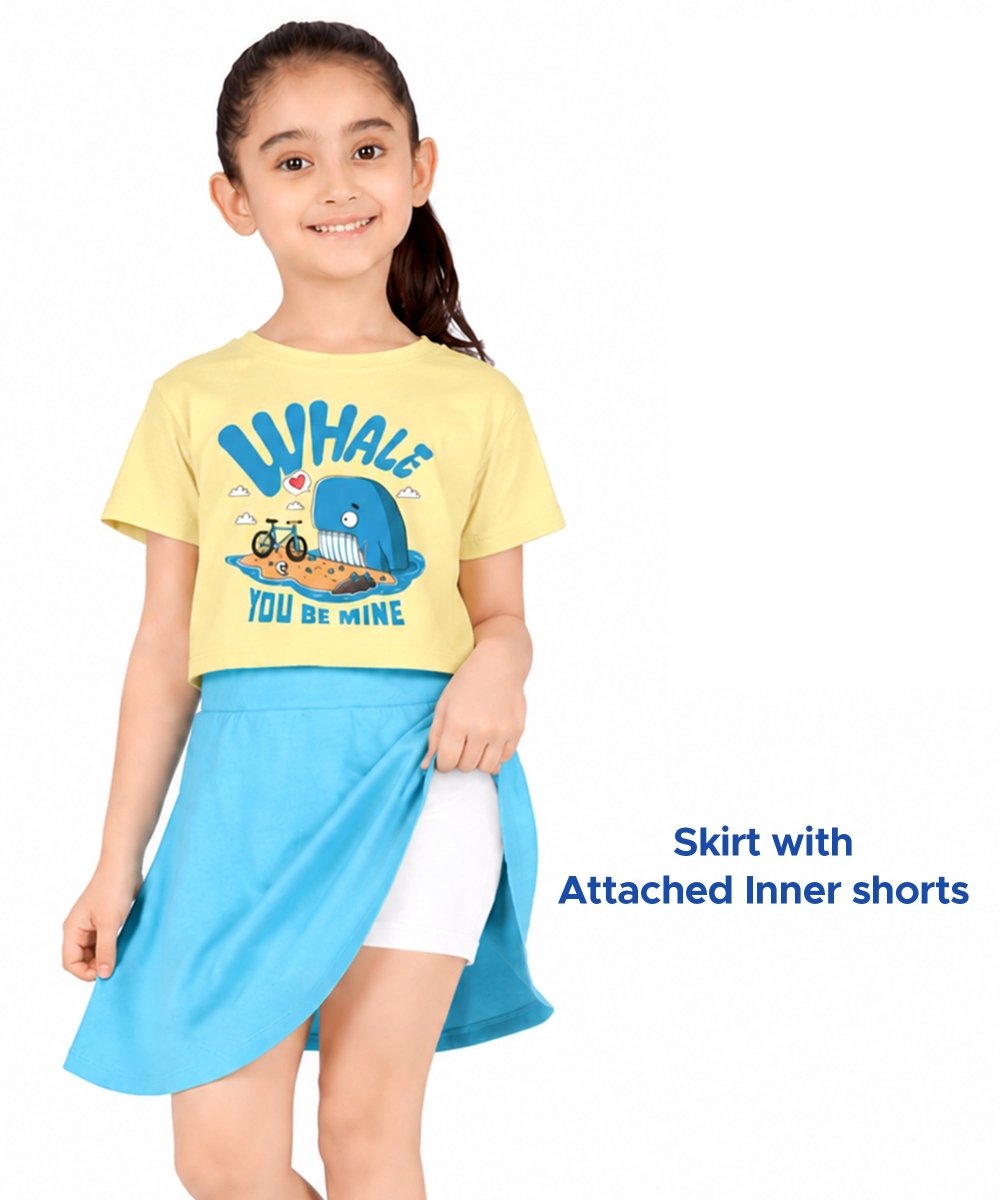 Summer Splash Girls Co-ord Set - KYDA ONLINE STORE