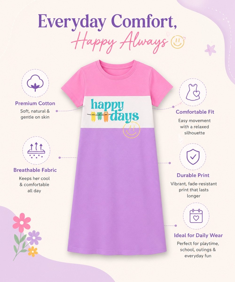 Long Top| Colour Block Theme - KYDA ONLINE STORE