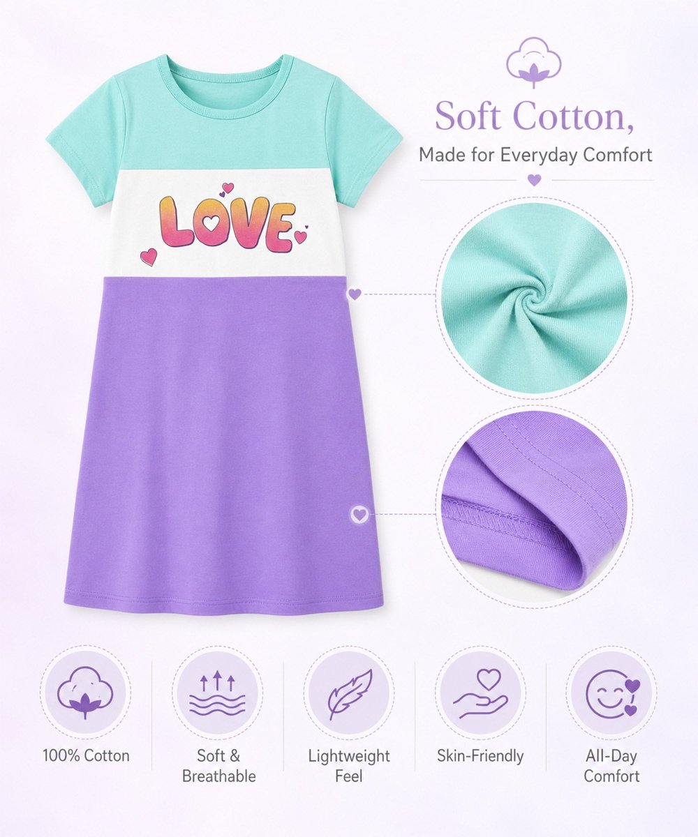 Long Top| Colour Block Theme - KYDA ONLINE STORE