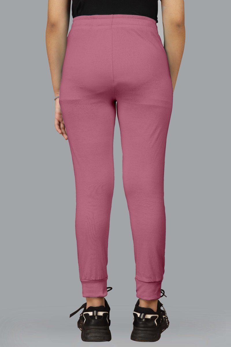 Girls Printed Track Pants with Pocket & Bow | Pack of 3 - KYDA ONLINE STORE