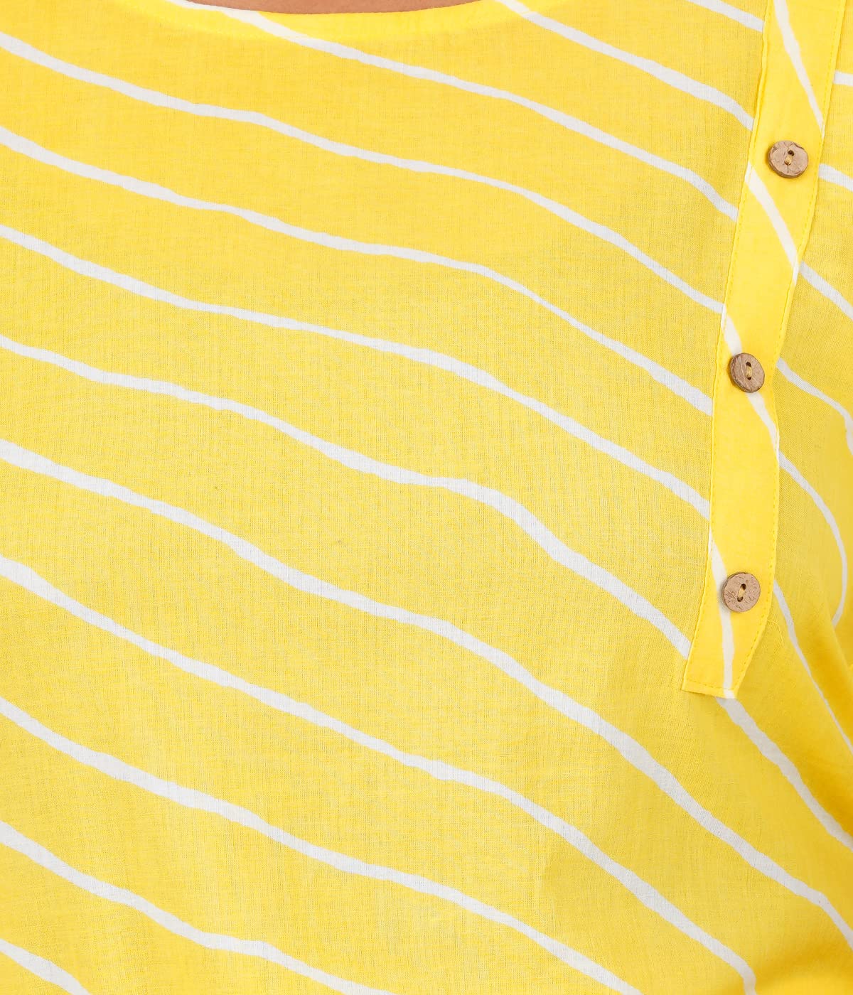 Printed Kurtis | Yellow