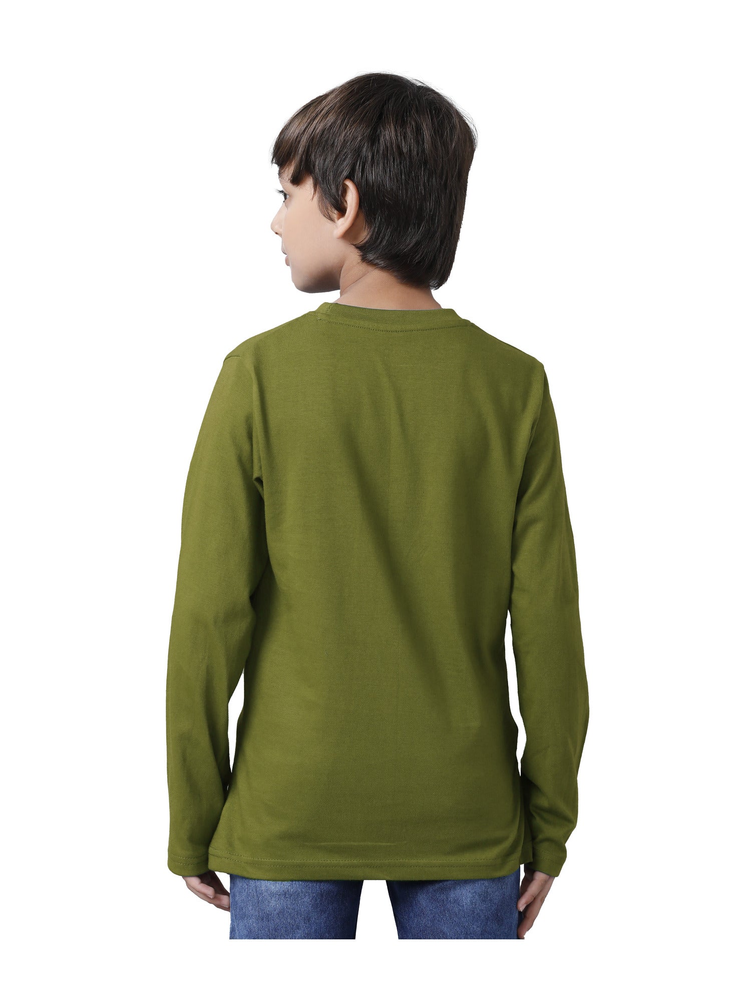 Boys Cotton Printed Full Sleeve T-Shirts Regular Fit (Pack of 3)