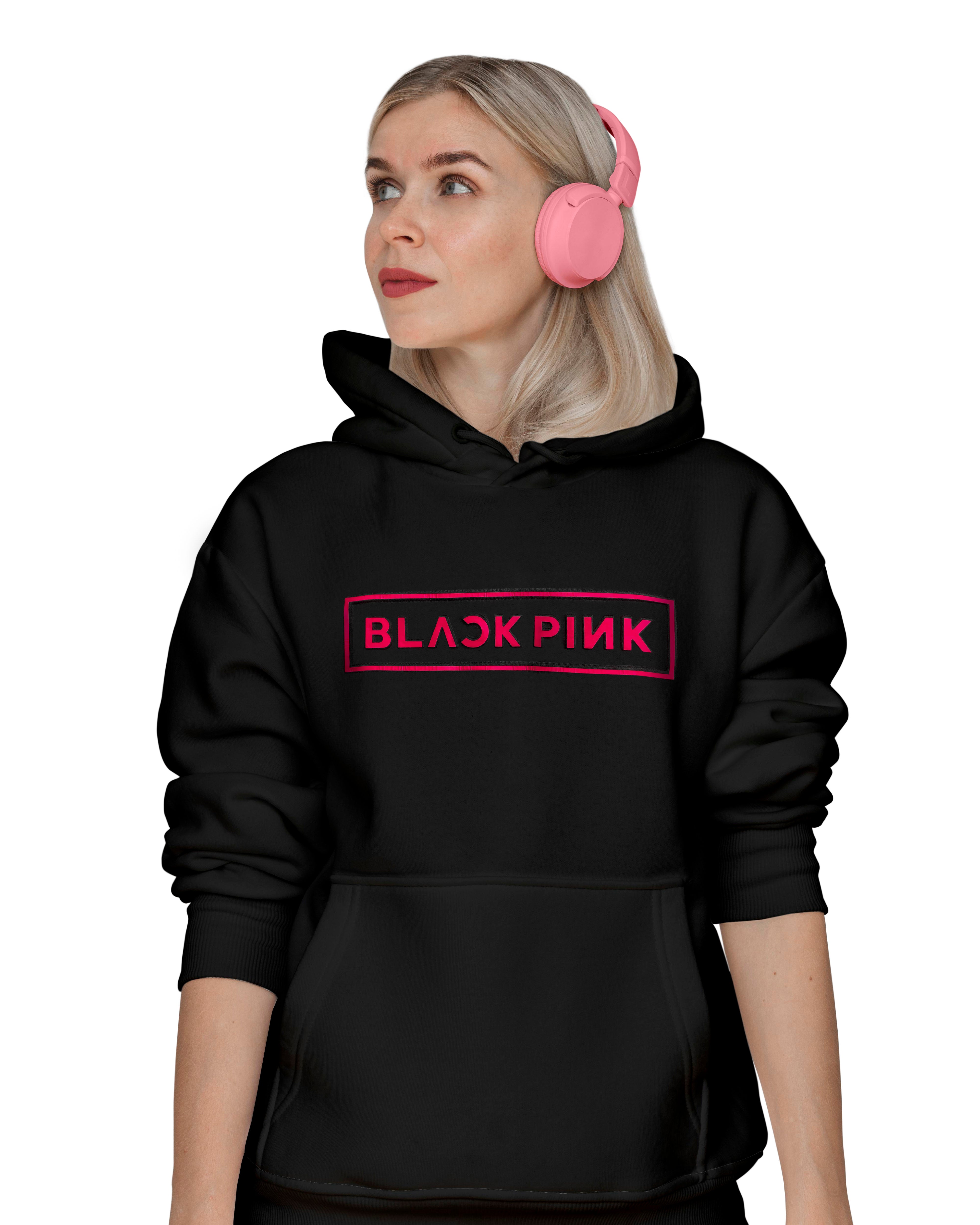 Womens Cotton Hoodies - Black