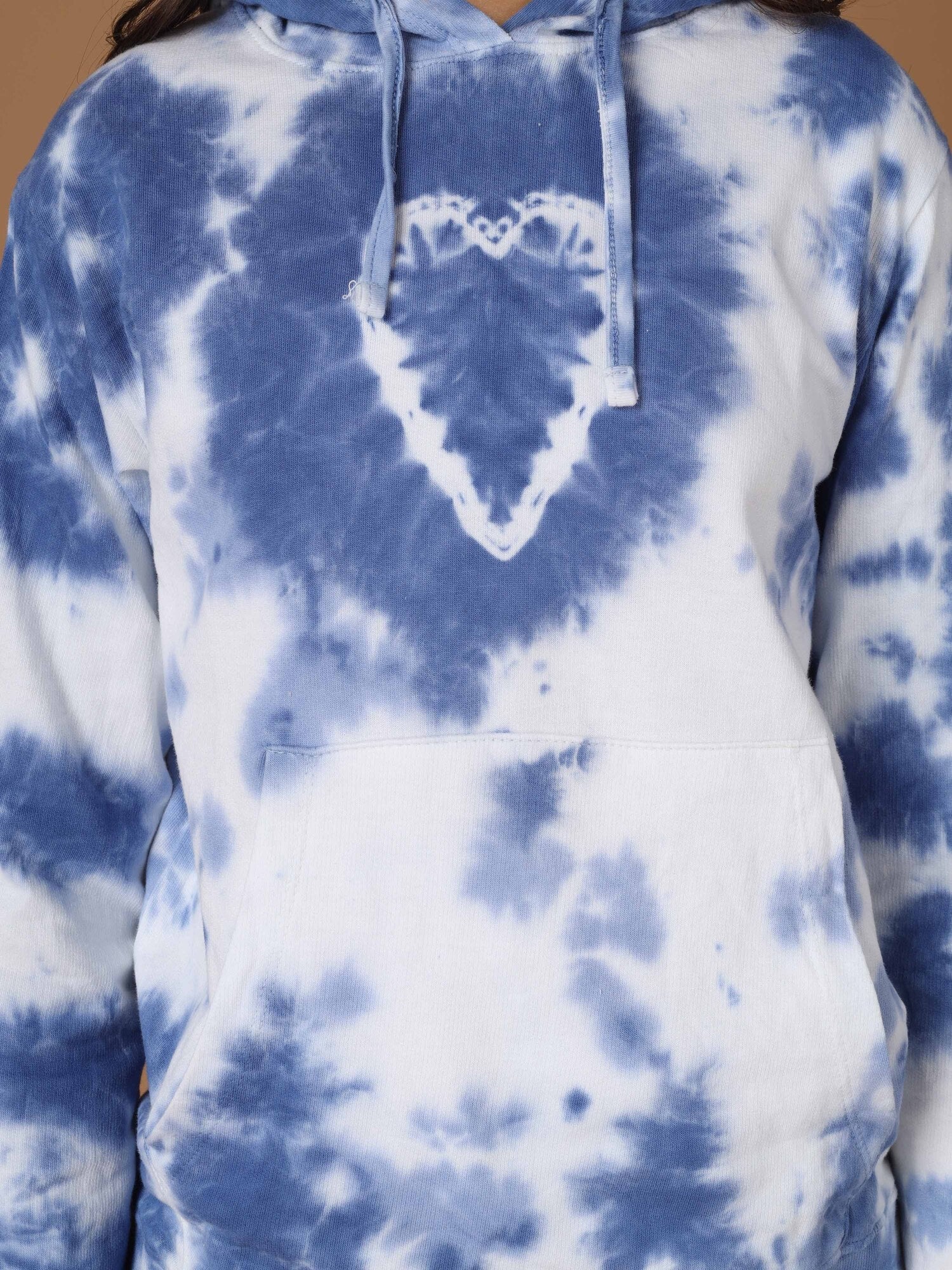 Grils Cotton Set Tie & Dye Blue