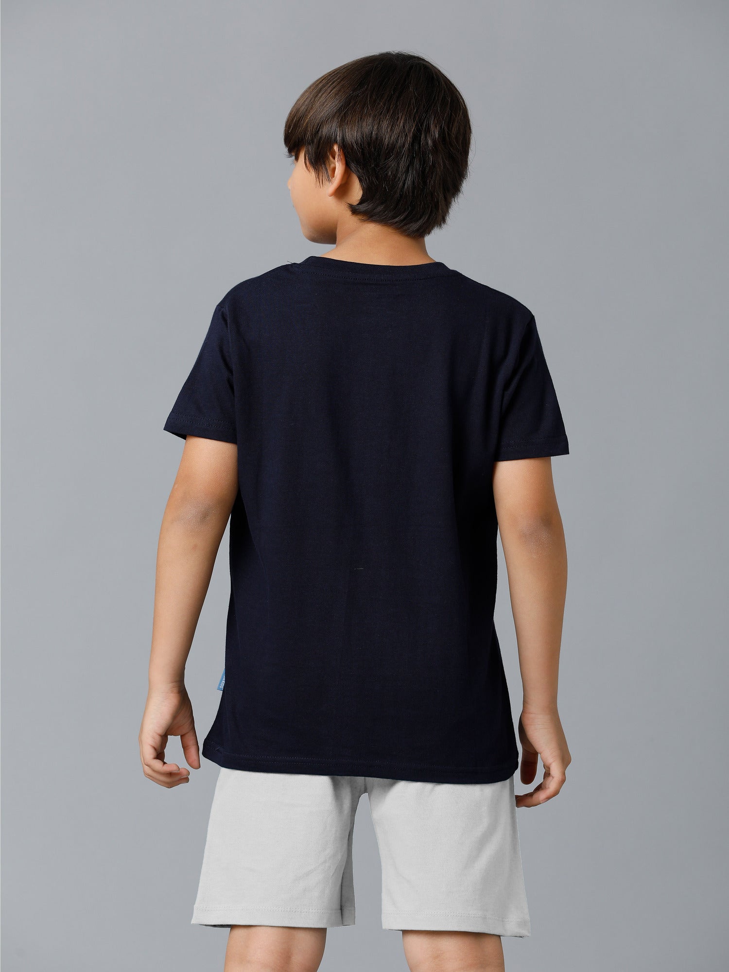 Boys Clothing Set T-shirt & Shorts - Navy 1