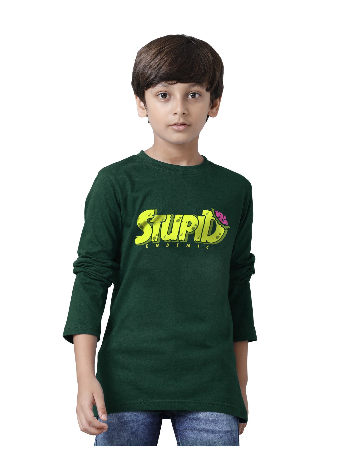 Boys Printed Full Sleeve T-shirt
