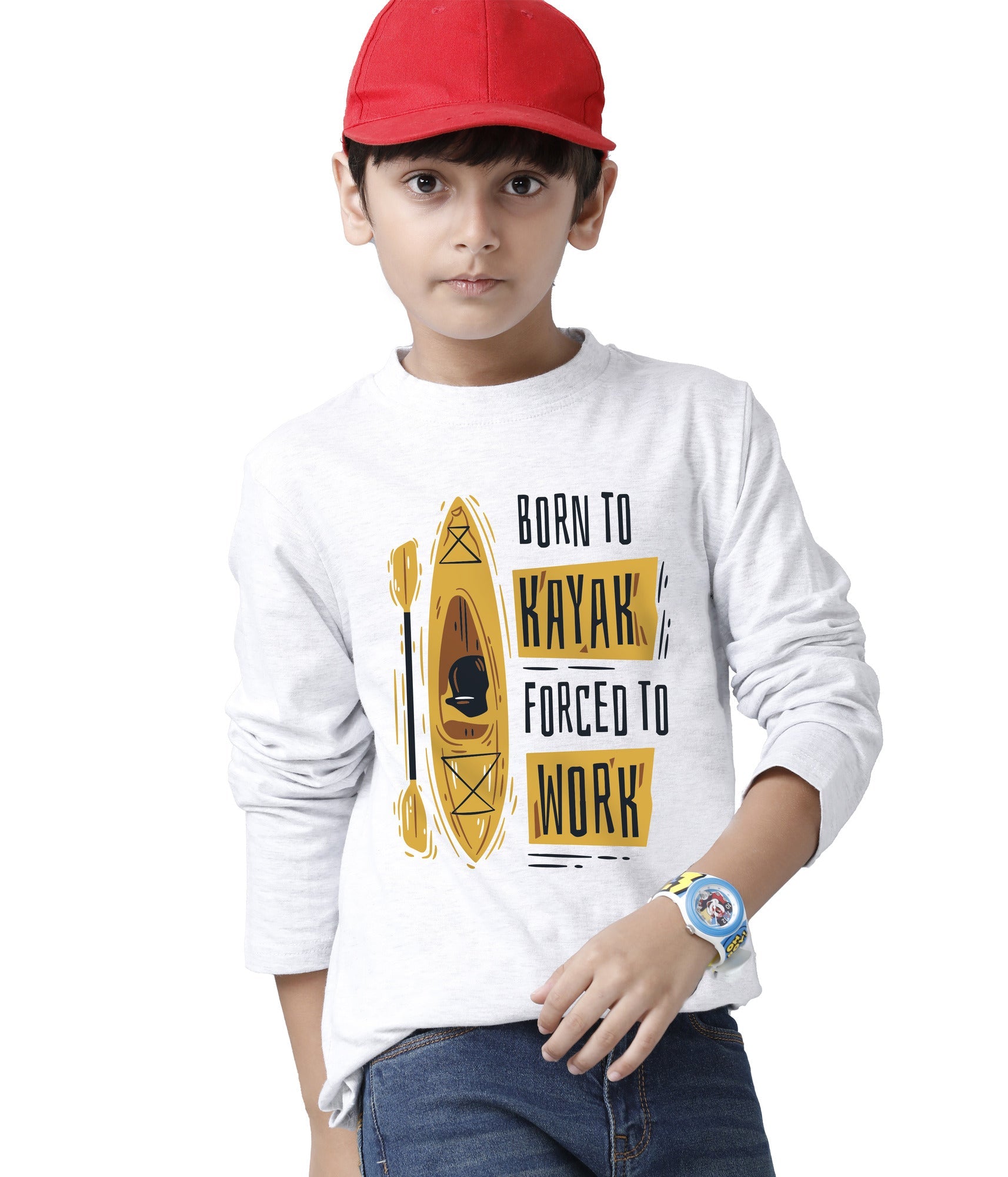Boys Printed Full Sleeve T-shirt