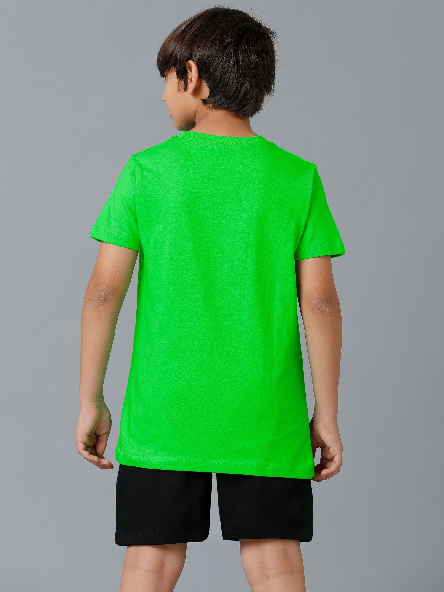 Boys Clothing Set T-shirt & Shorts - Dark Green