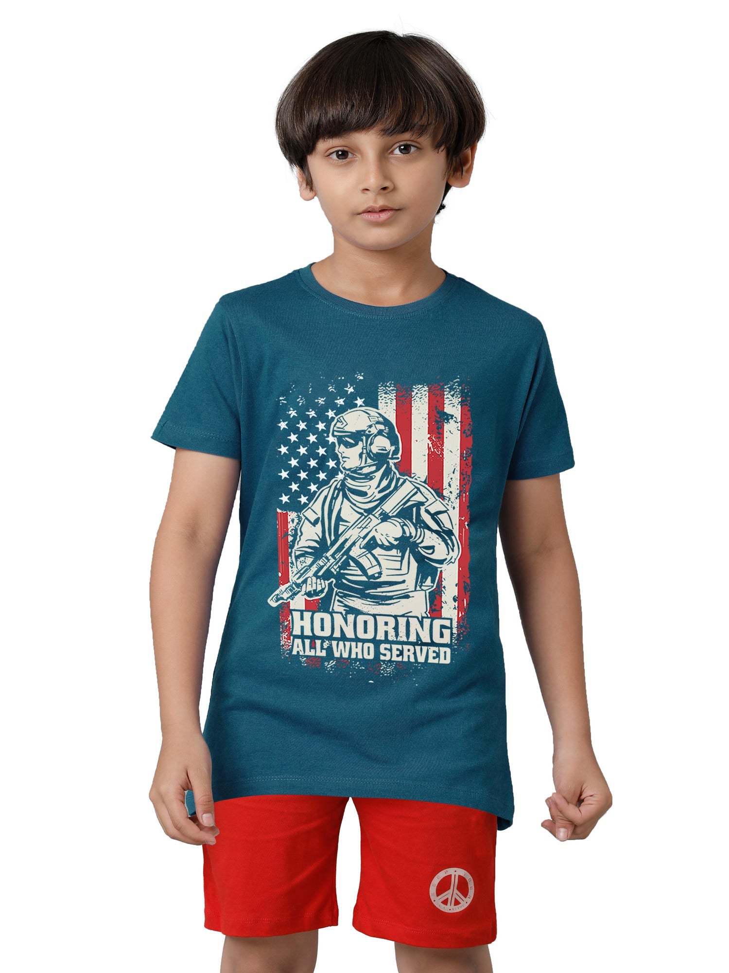 Boys Clothing Set T-shirt & Shorts - Multicolor 3