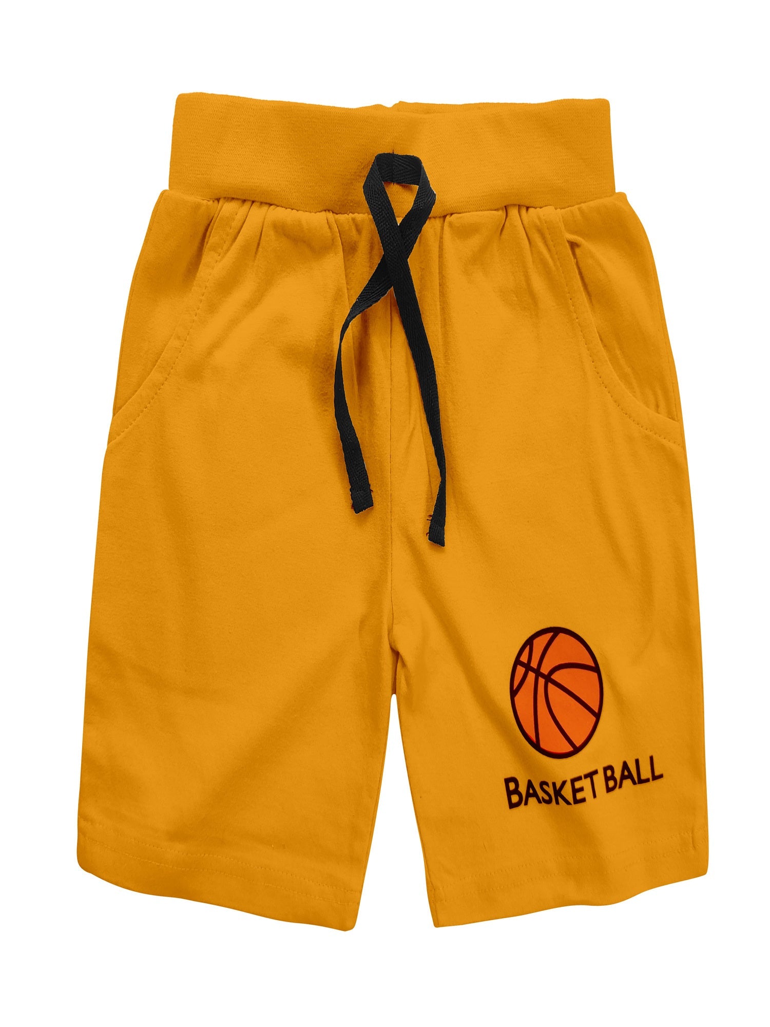 Kids Unisex Cotton Printed Shorts V1 (Pack of 3)