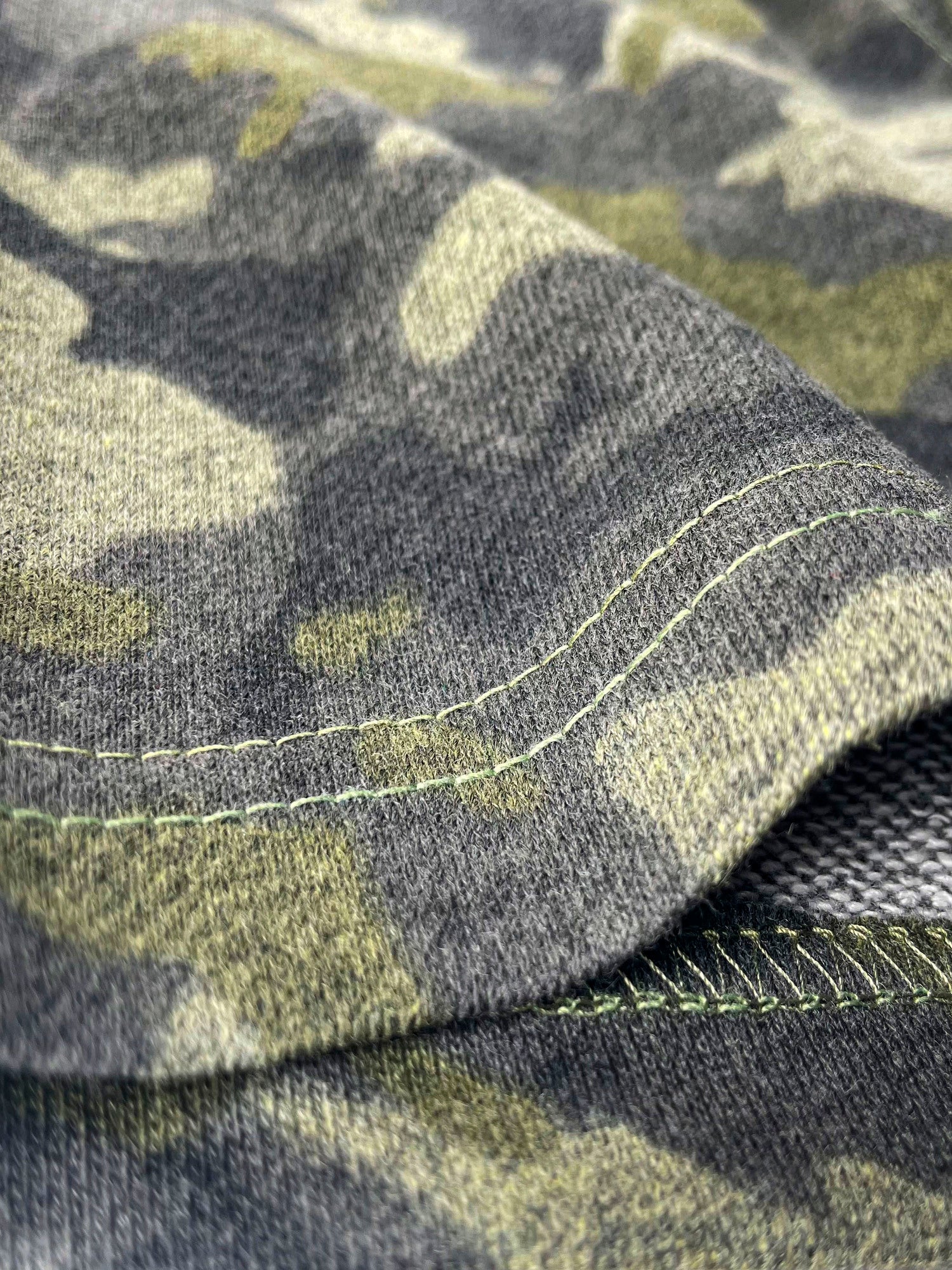 Boys Onlimits Cotton Printed Green Camouflage Shorts