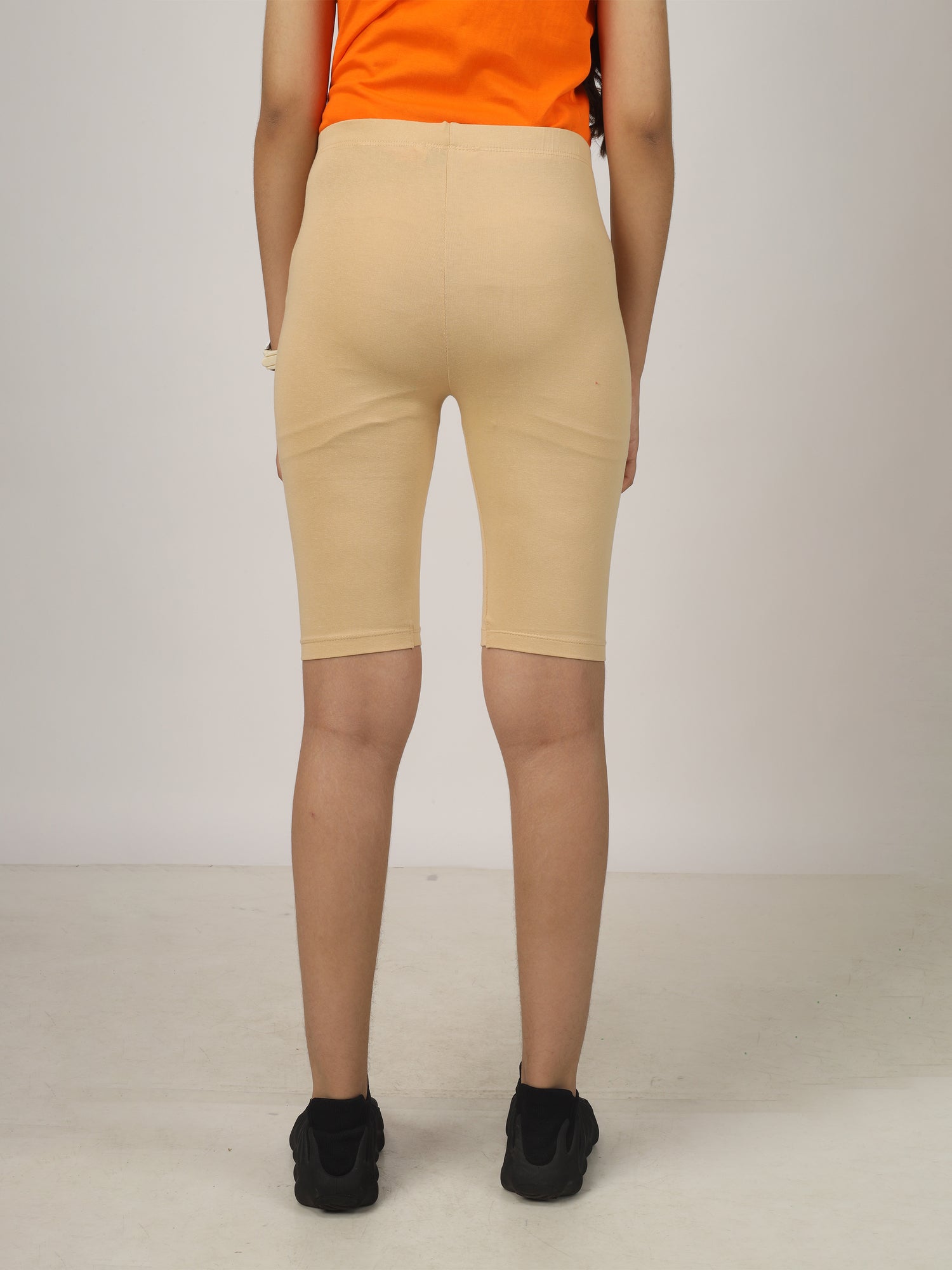 Girl's-Stretchable Sandal Cycling Shorts