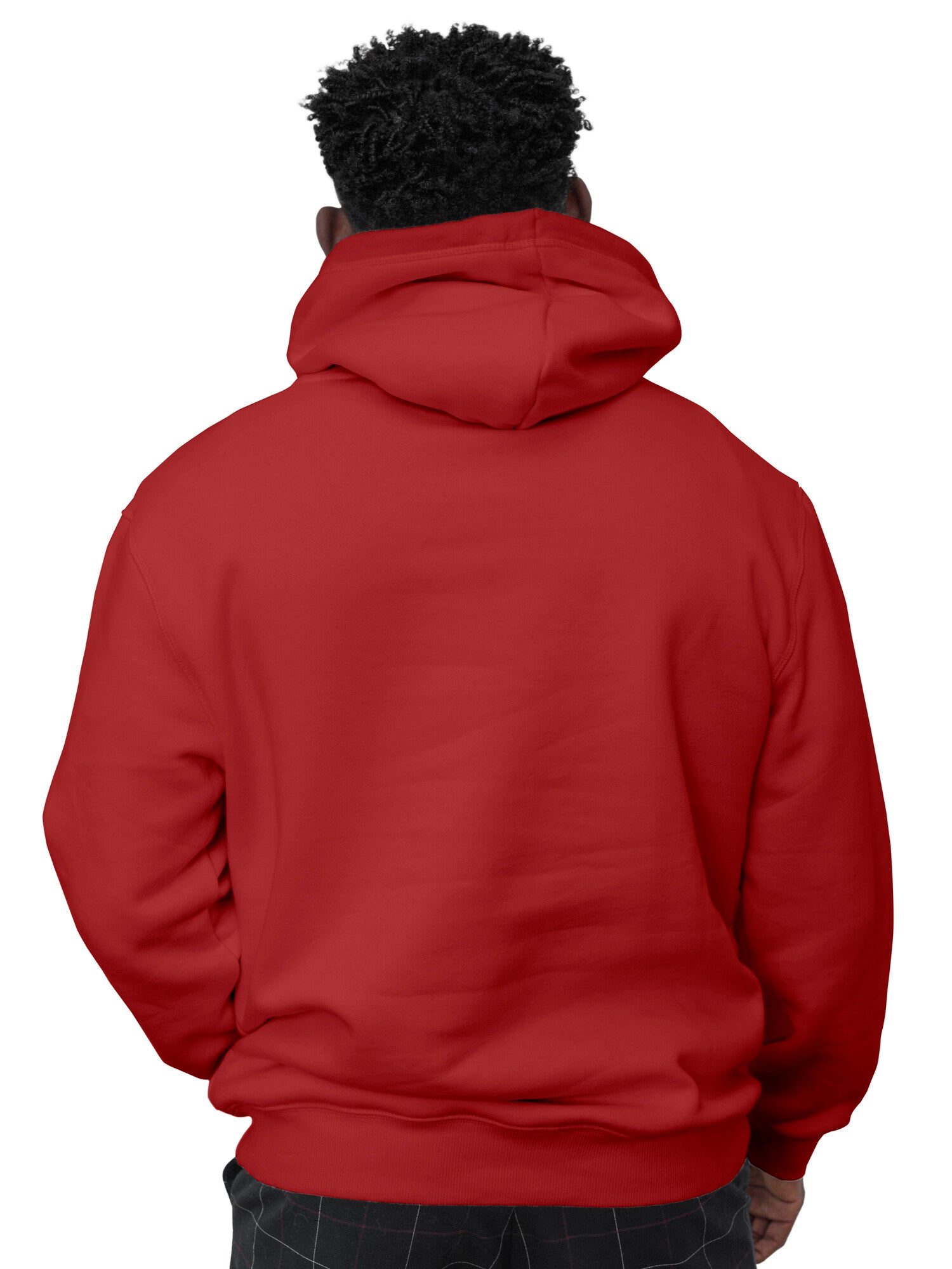Mens Cotton Red Hoodies