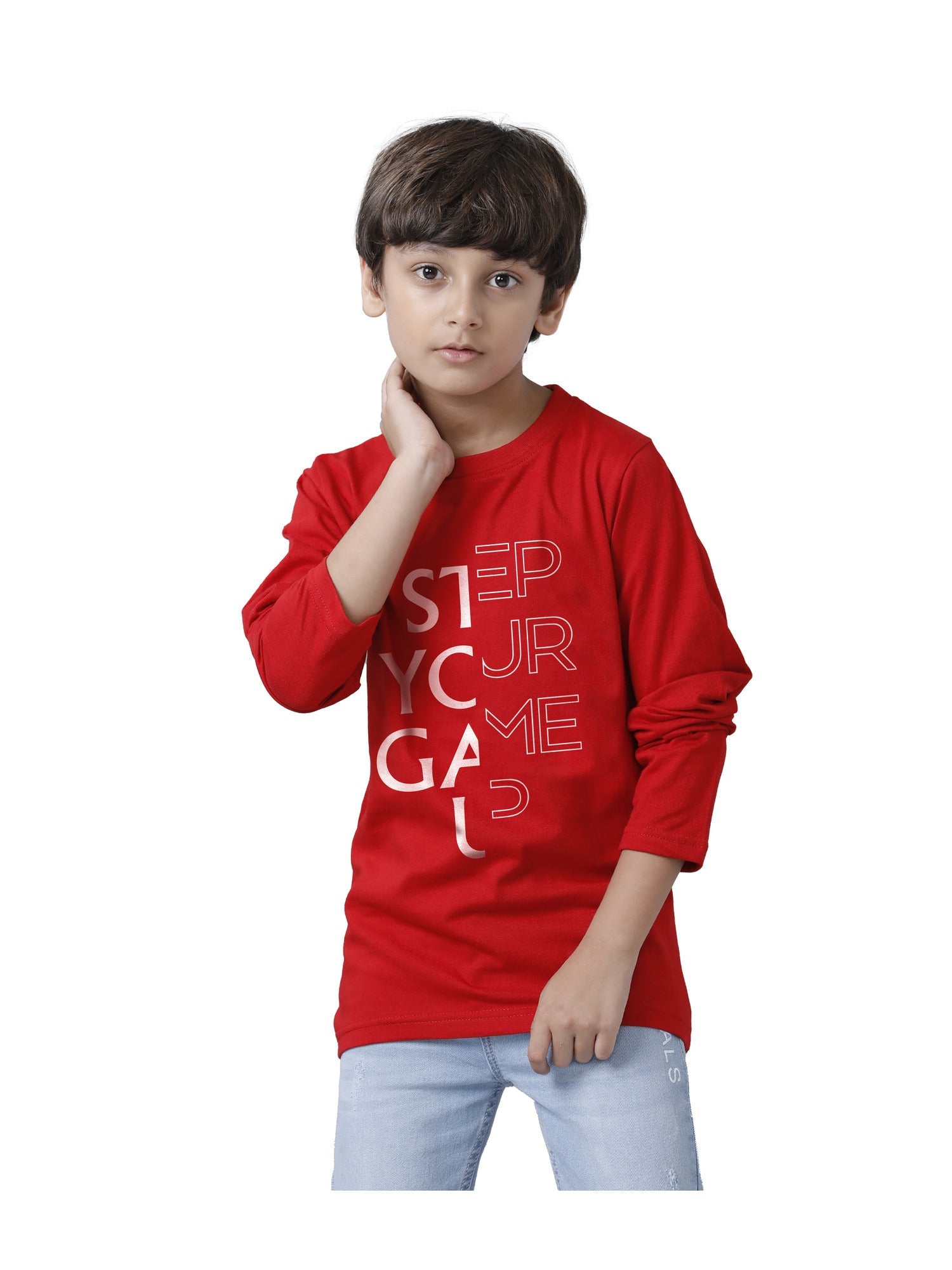 Boys Printed Full Sleeve T-shirt
