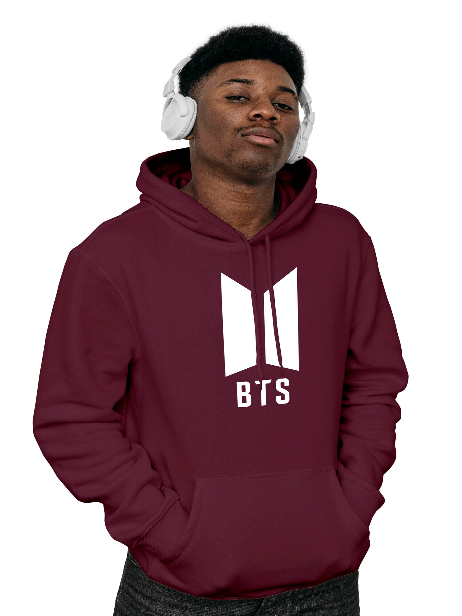 Mens Cotton Brown Hoodies