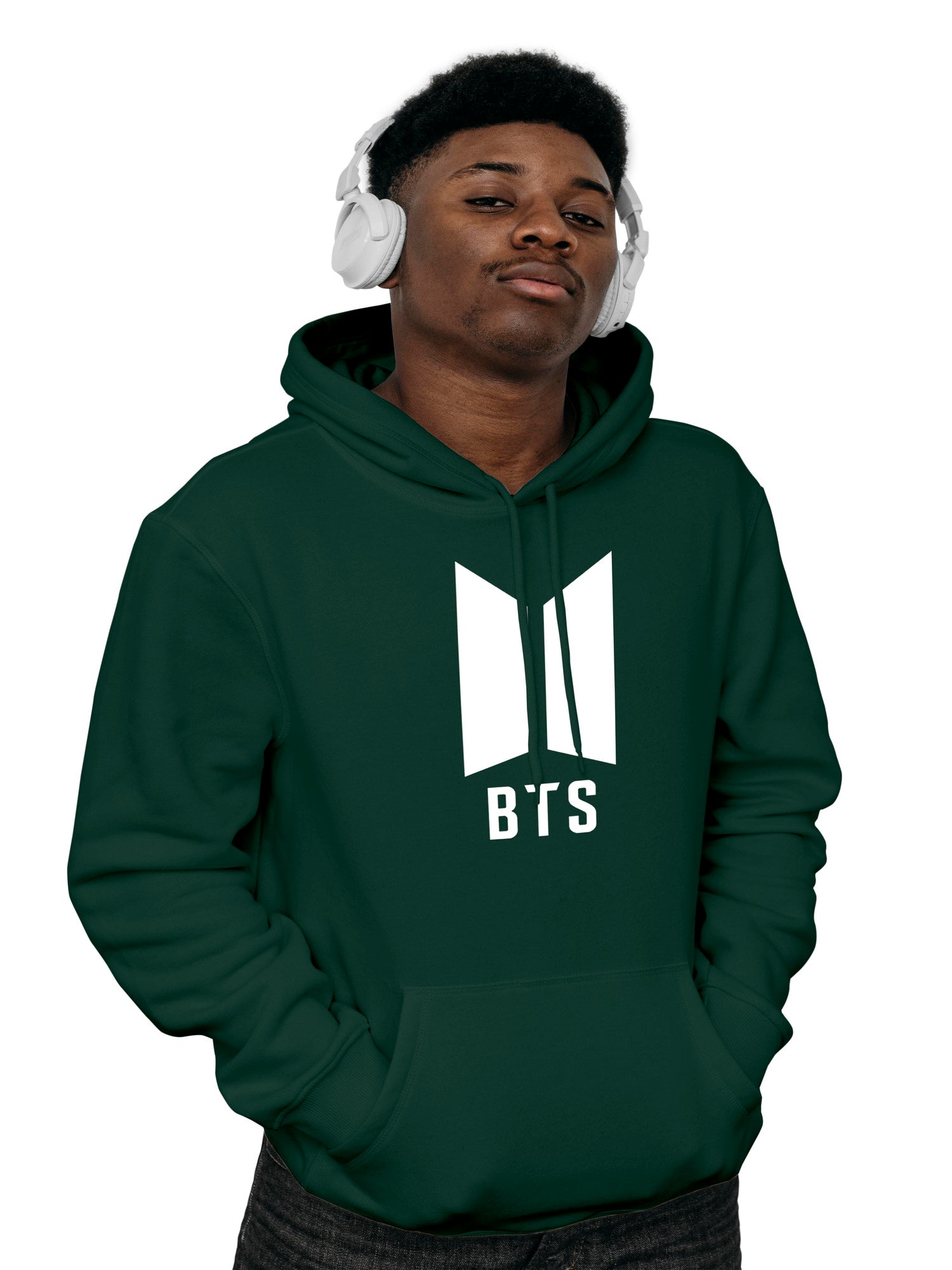 Mens Cotton Green Sweatshirts