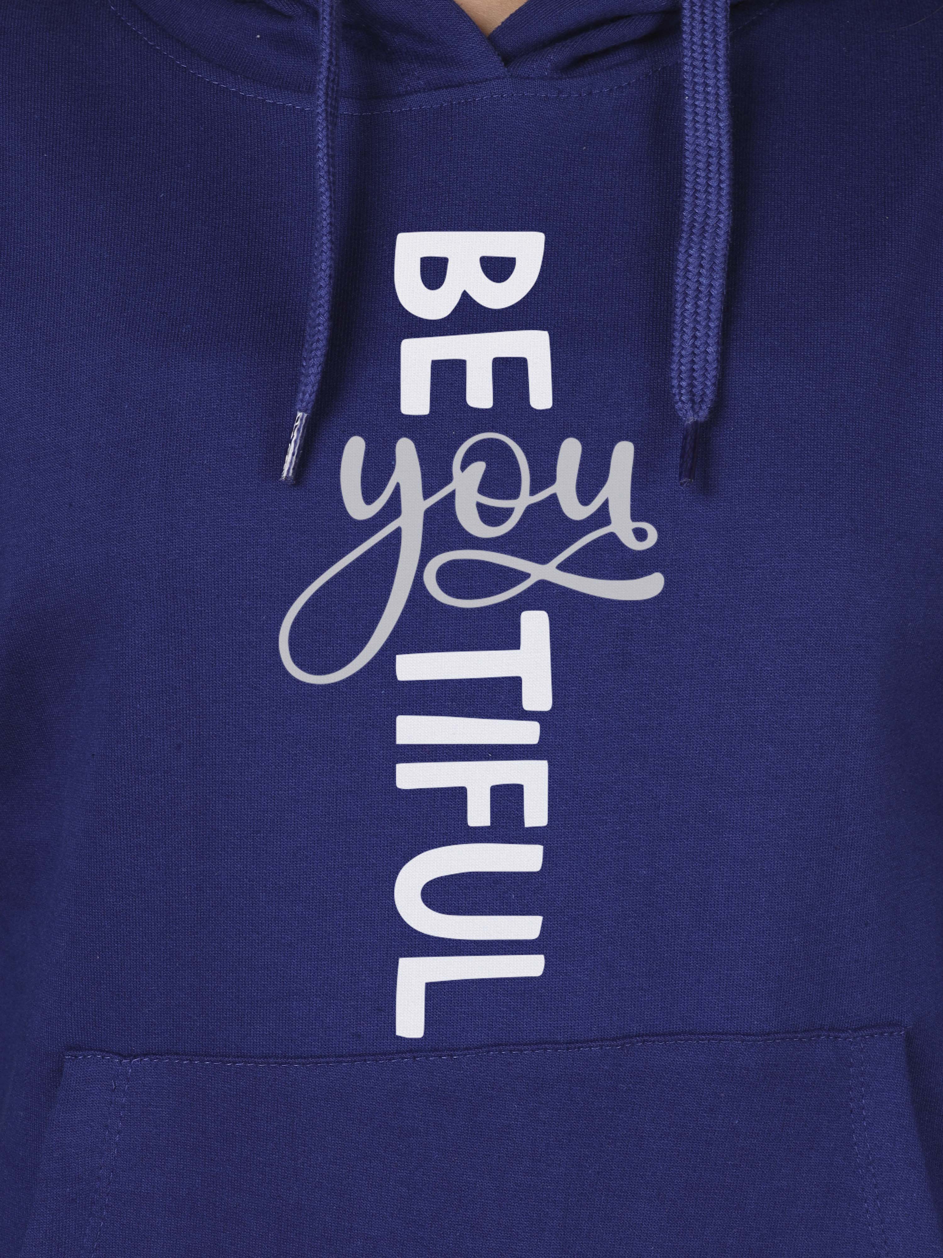 Girls Cotton Hooded Neck Hoodies - Brown