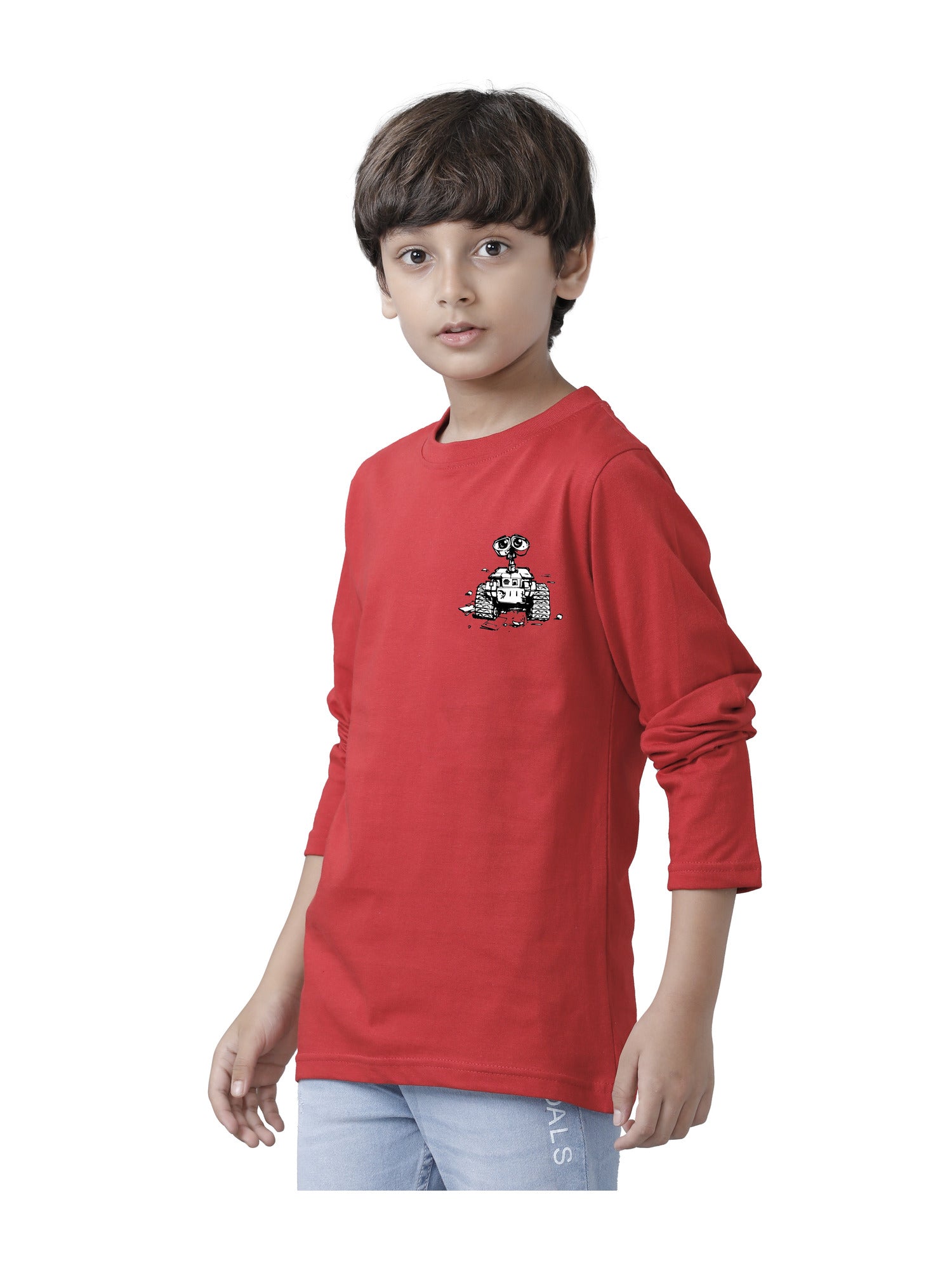 Boys Cotton Printed Full Sleeve T-Shirts Regular Fit (Pack of 3)