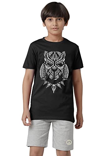 Boys Cotton Printed Round Neck T-Shirts (Pack of 5)