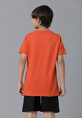 Boys Cotton Printed Round Neck T-Shirts (Pack of 5)