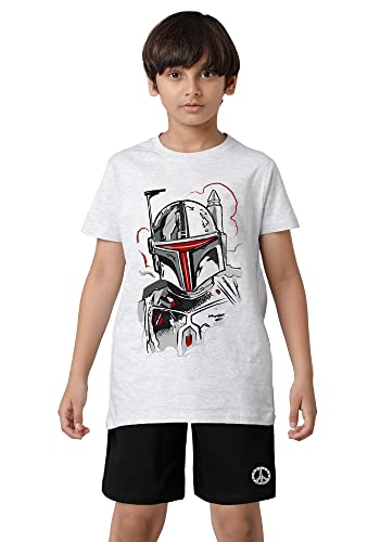 Boys Cotton Printed Round Neck T-Shirts (Pack of 5)