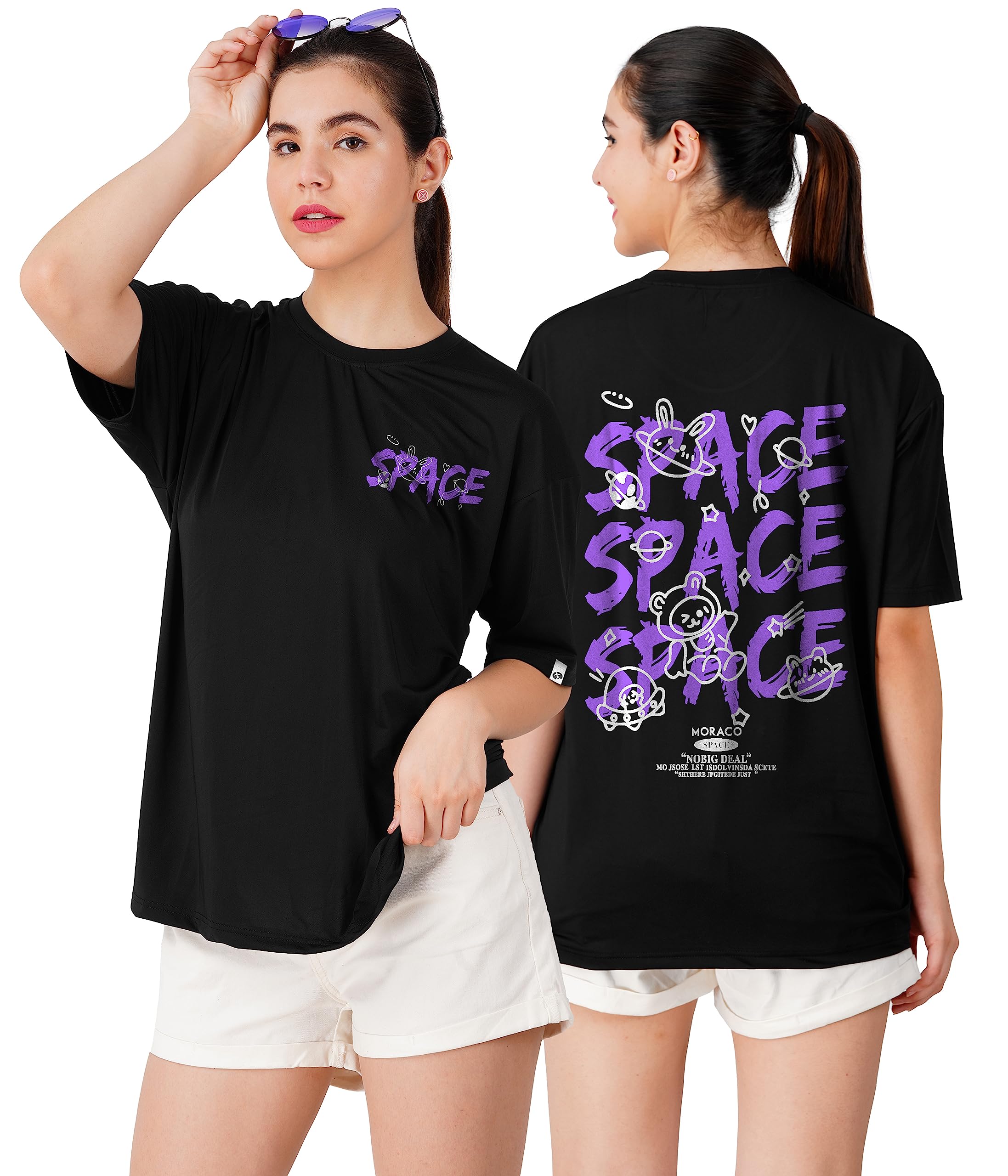 Girls Moraco Half Sleeve Cotton T-Shirt - Orange