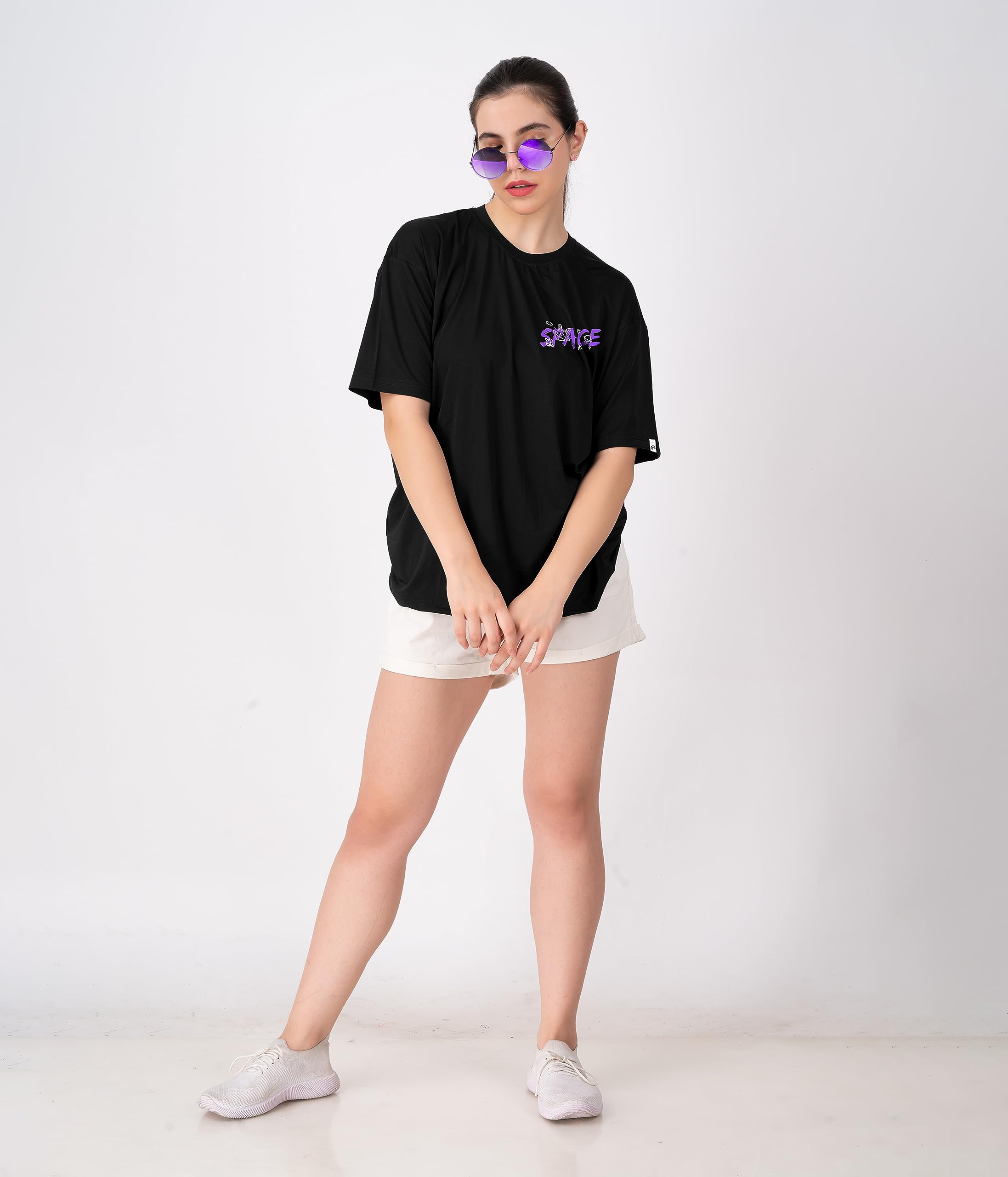 Girls Moraco Half Sleeve Cotton T-Shirt - Orange