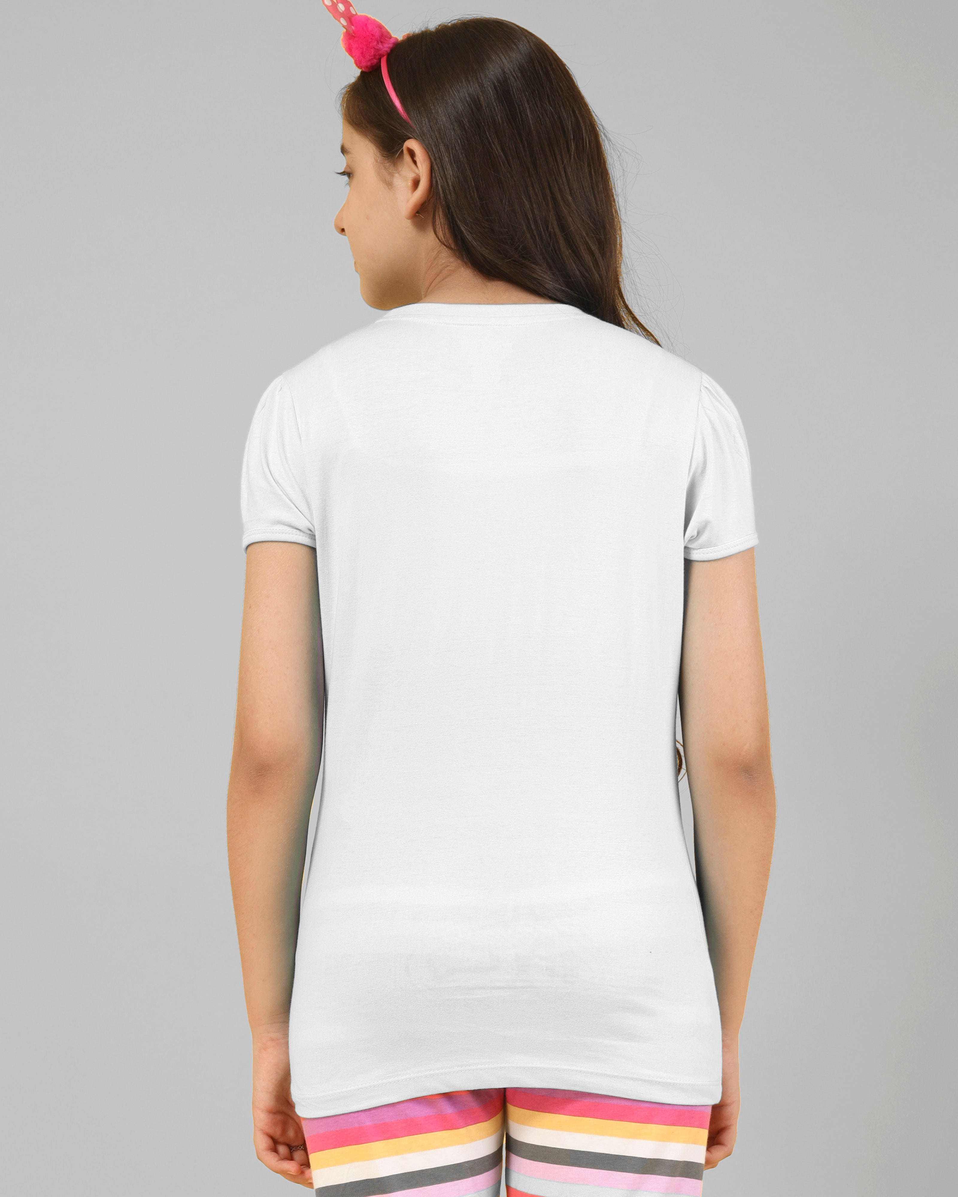 Girls Holi Printed T-Shirt