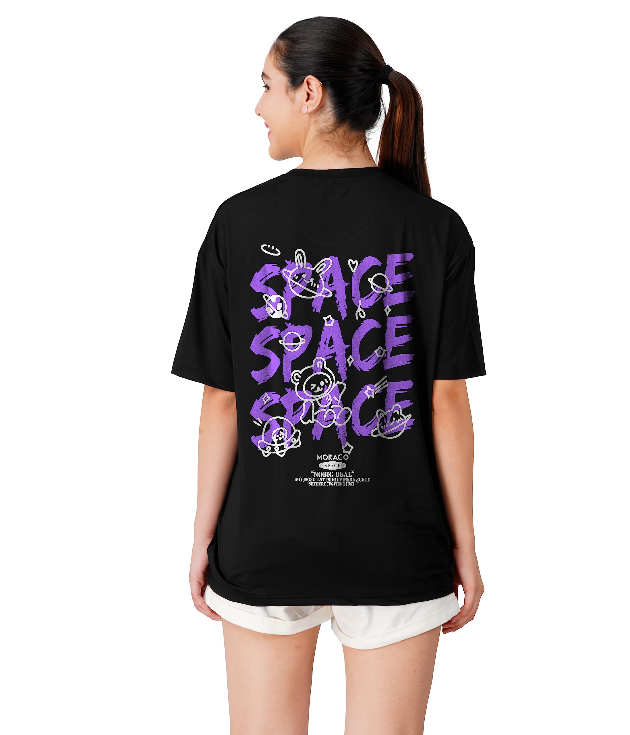 Girls Moraco Half Sleeve Cotton T-Shirt - Orange