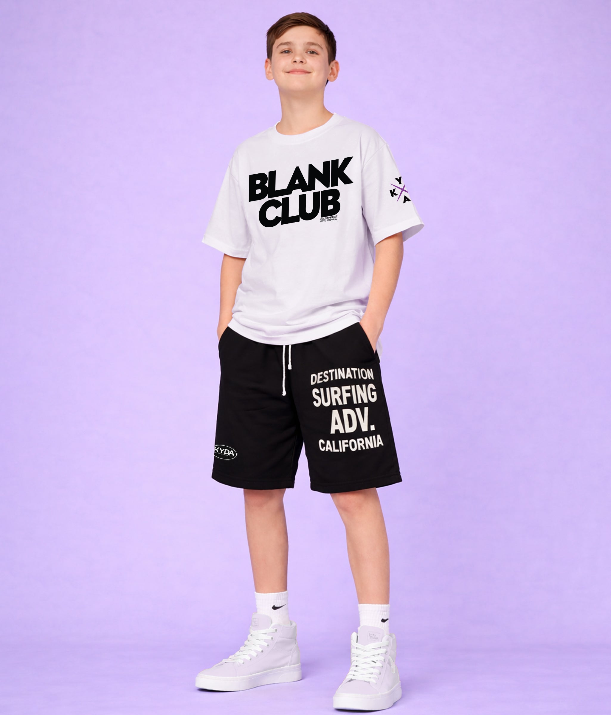 Boys Premium Cotton Co-Ord Set | Half Sleeve Tee & Shorts