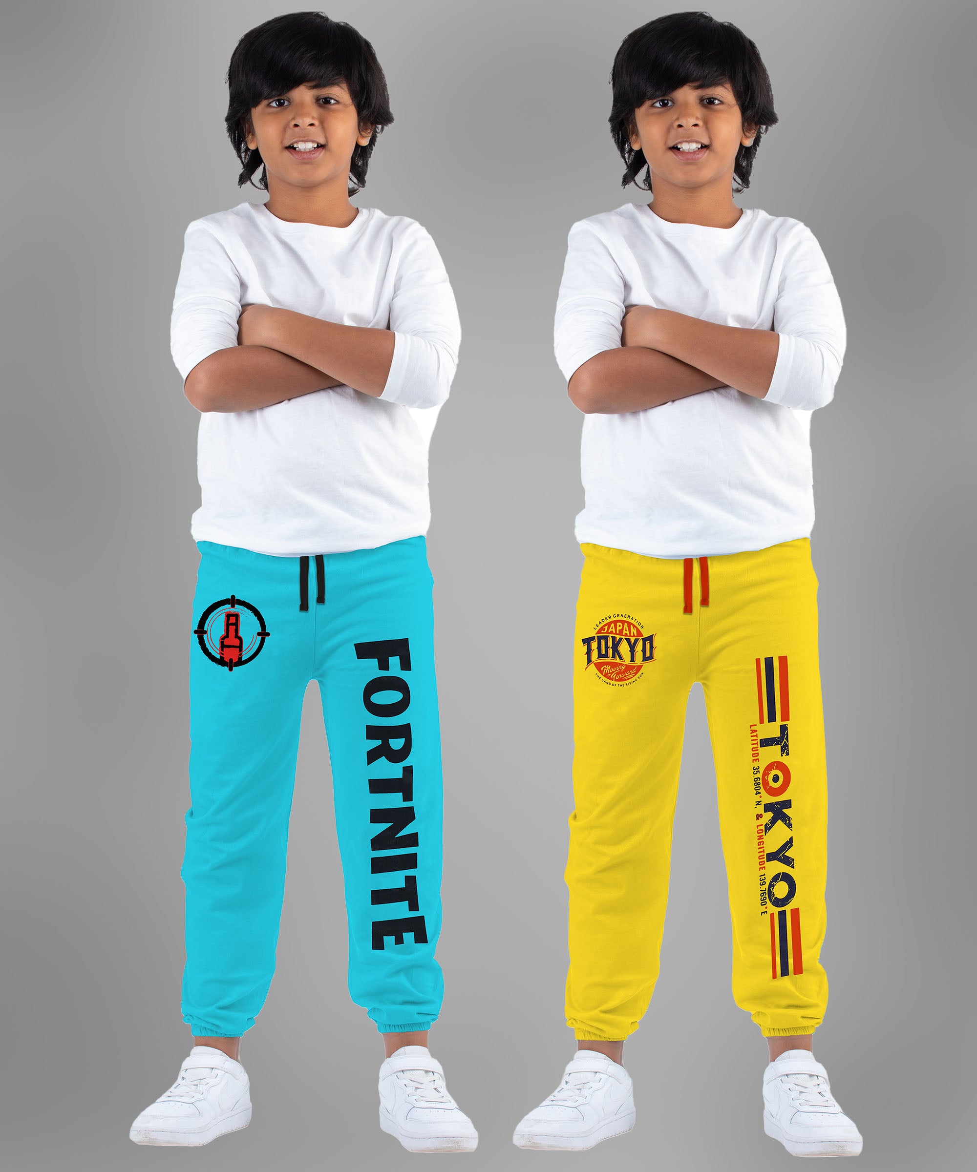 Fortnite | Boys Printed Trousers (Pack of 2)