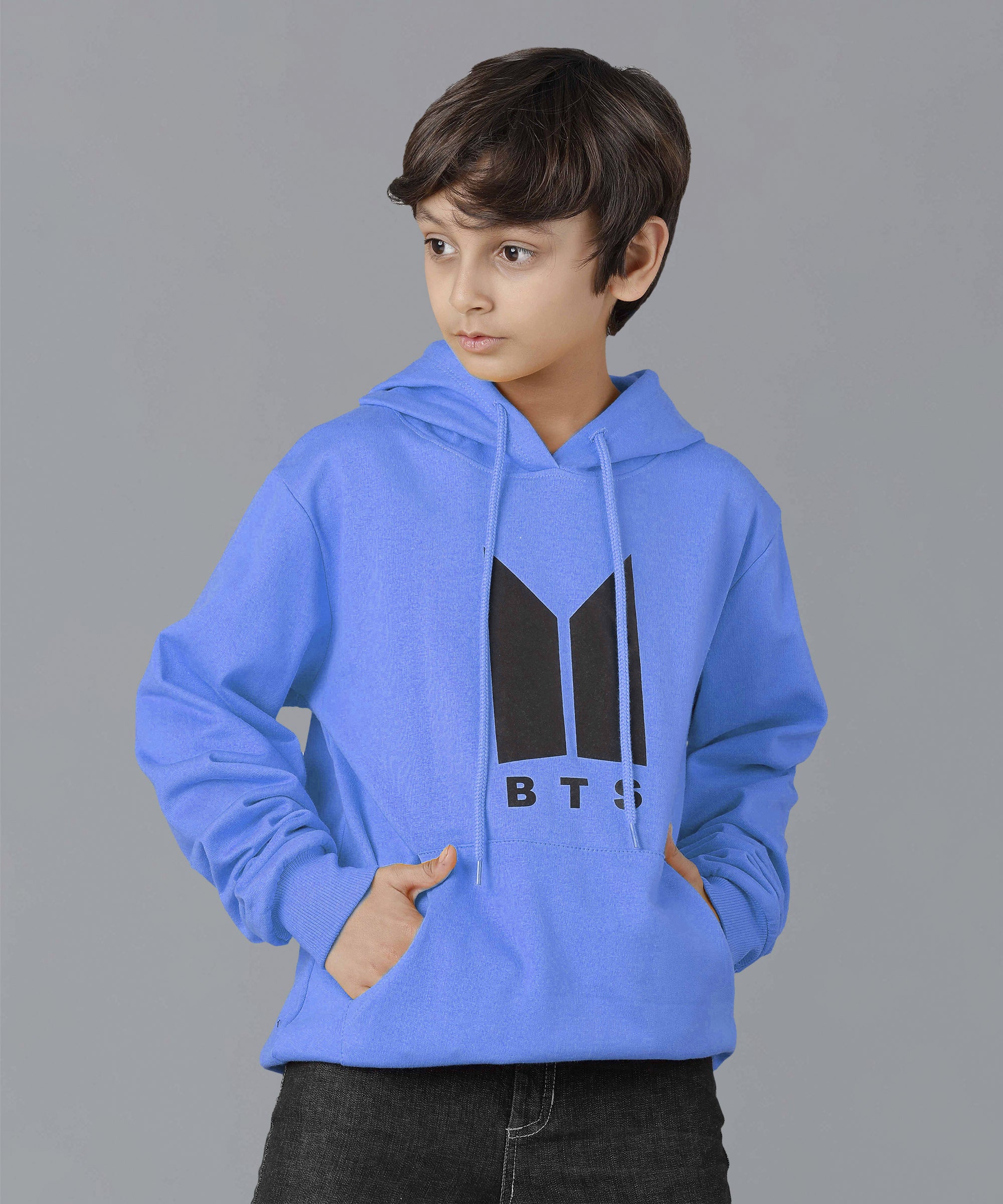 Boys BTS Hoodie | Blue