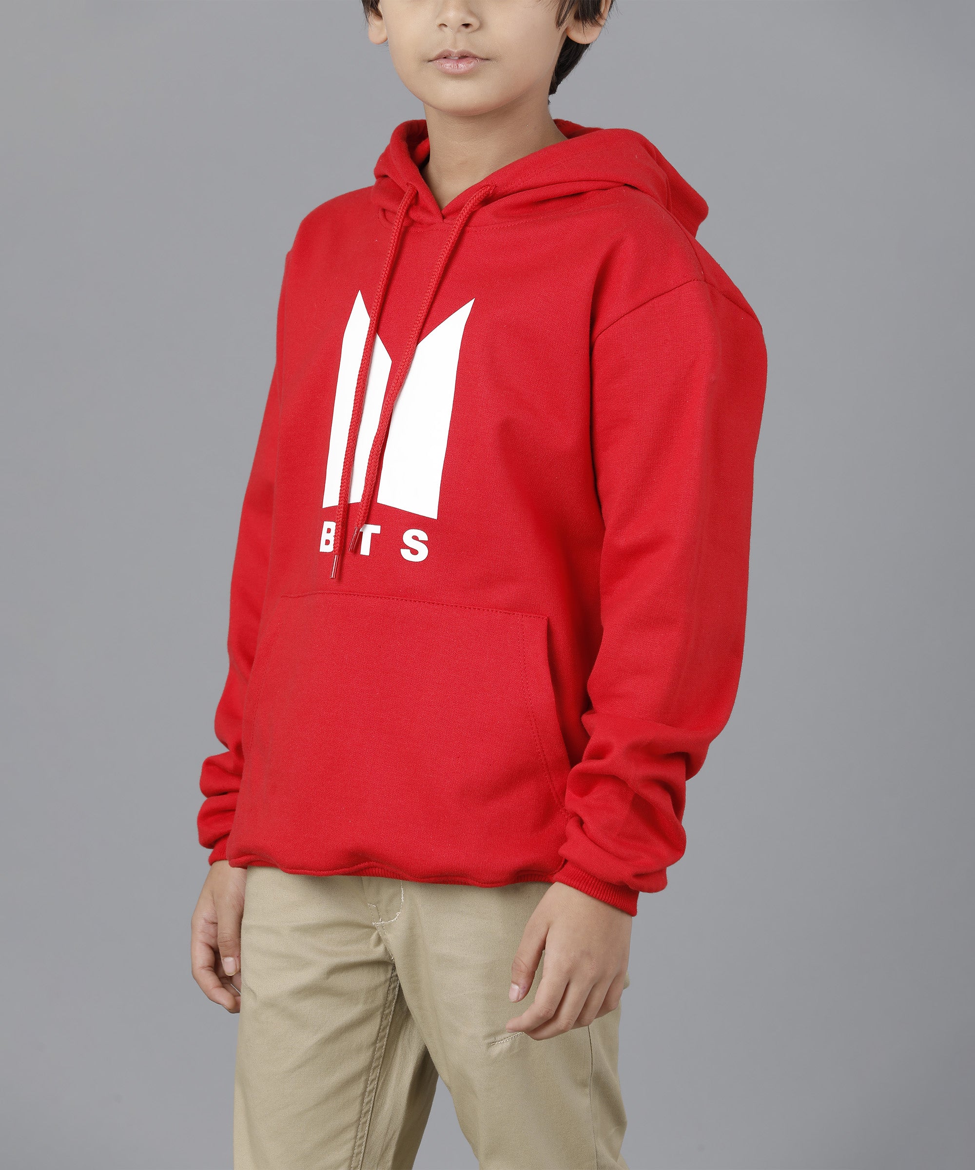 Boys BTS Hoodie | Red