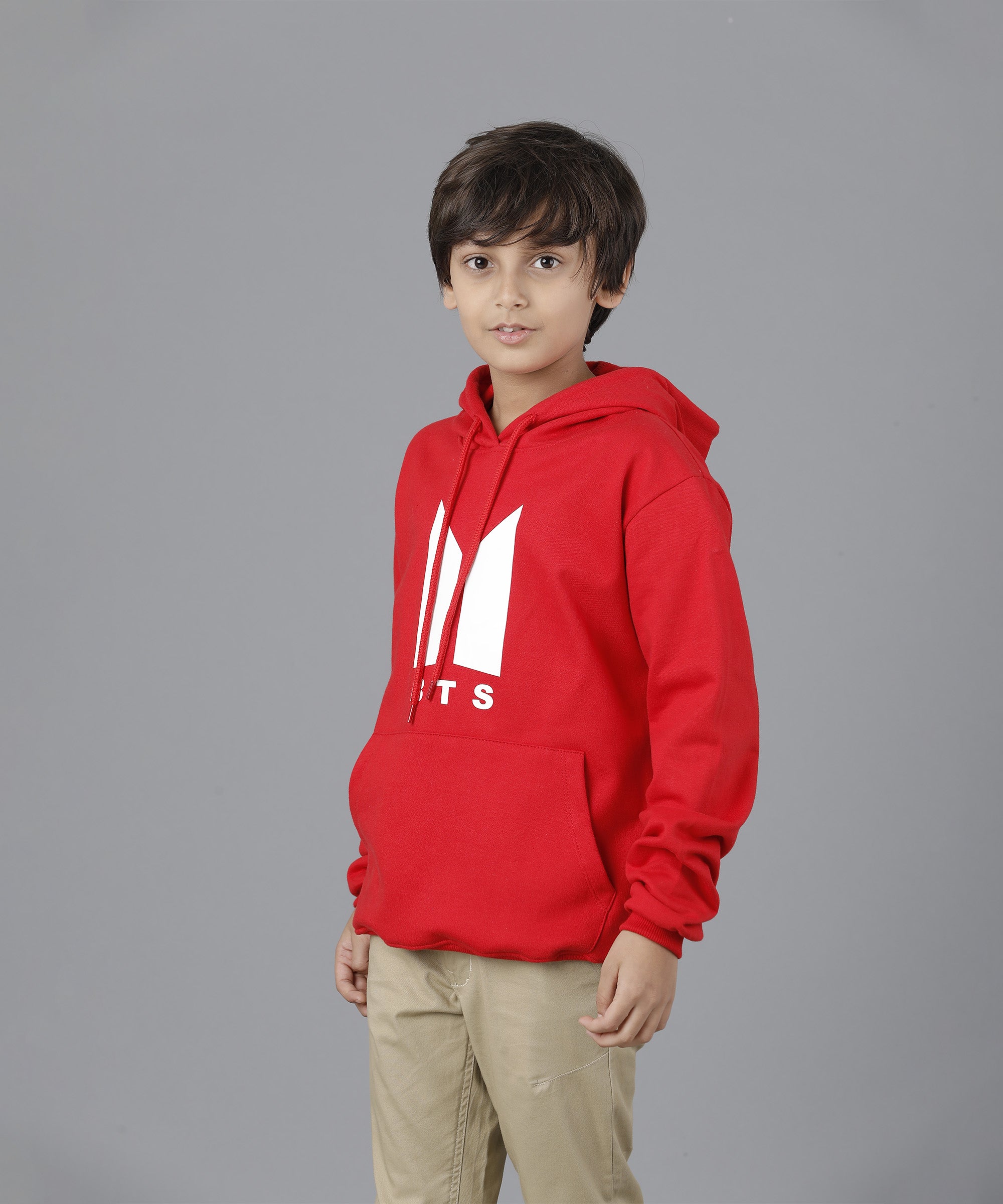 Boys BTS Hoodie | Red