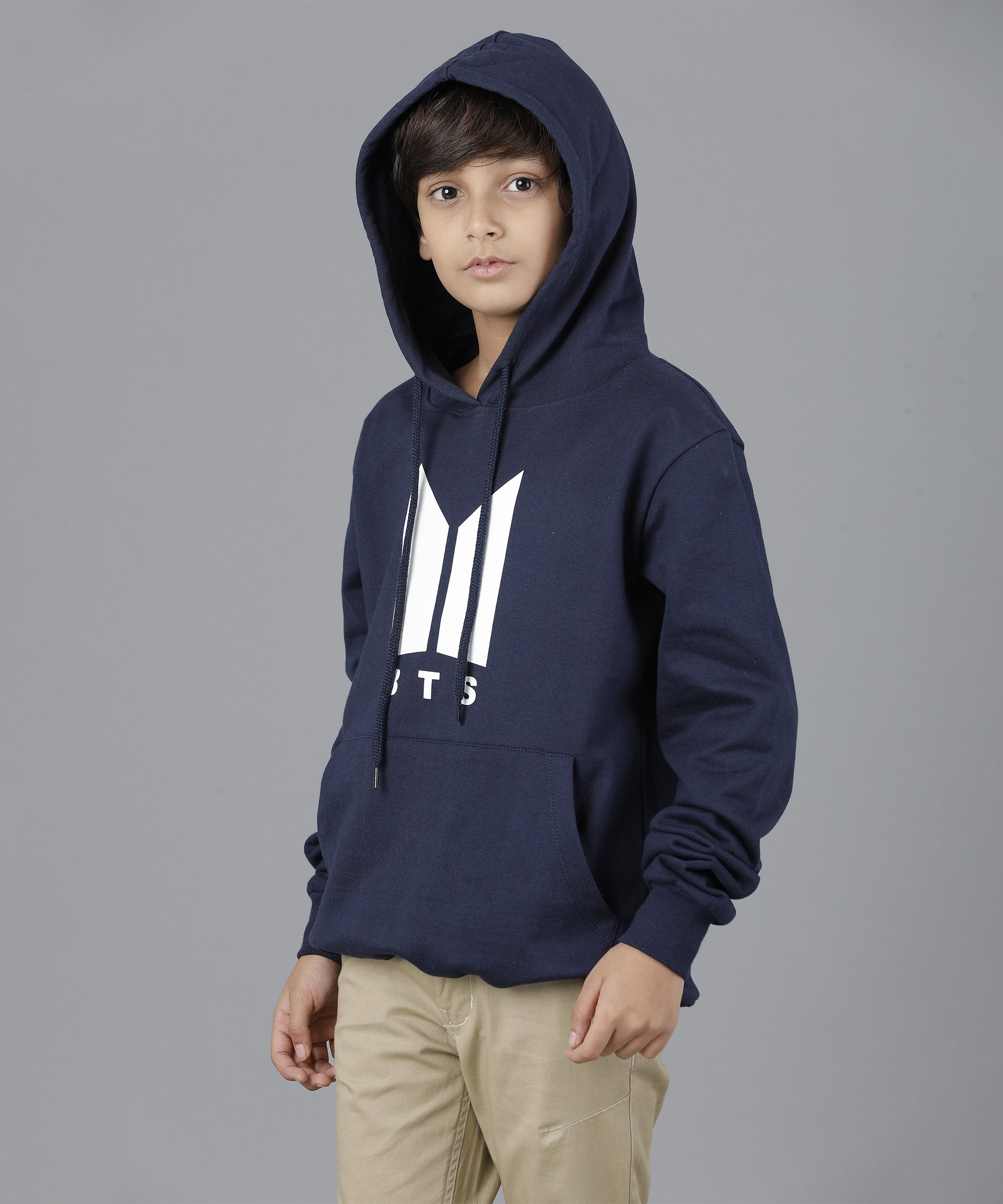 Boys BTS Hoodie | Navy